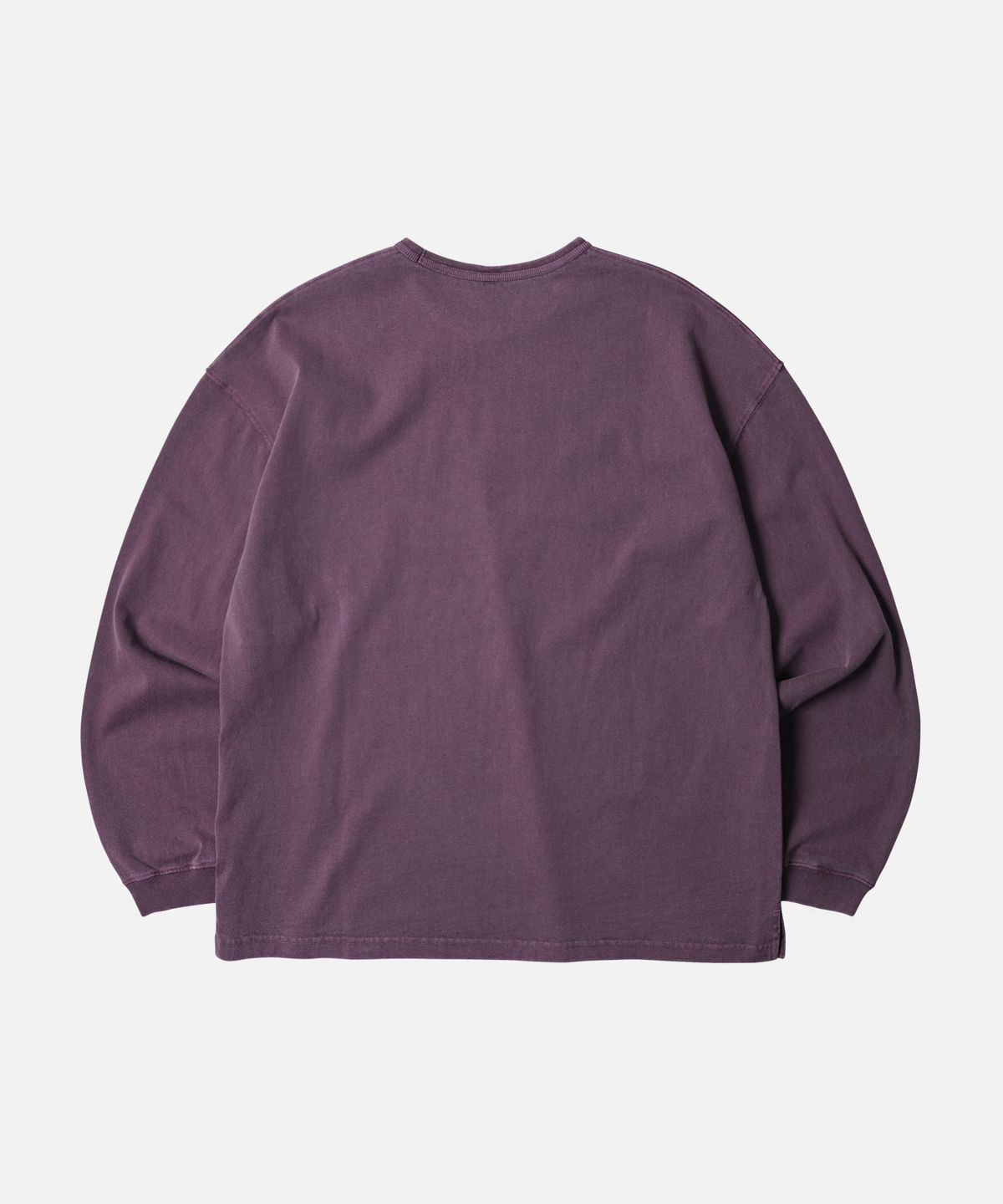 프리즘웍스(FRIZMWORKS) OG PIGMENT DYEING L/S TEE _ PURPLE