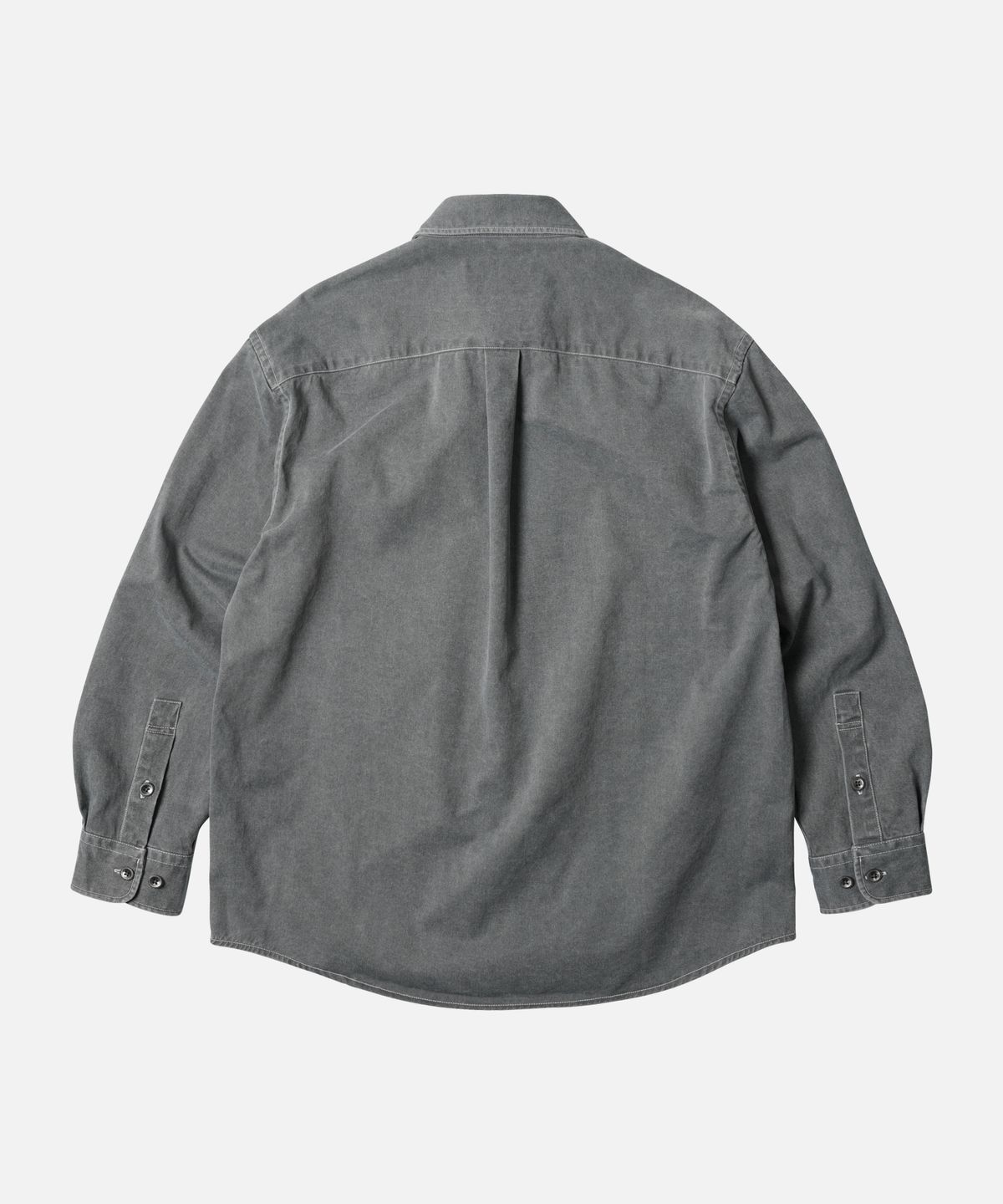 프리즘웍스(FRIZMWORKS) WASHED CARPENTER POCKET WORK SHIRT _ CHARCOAL