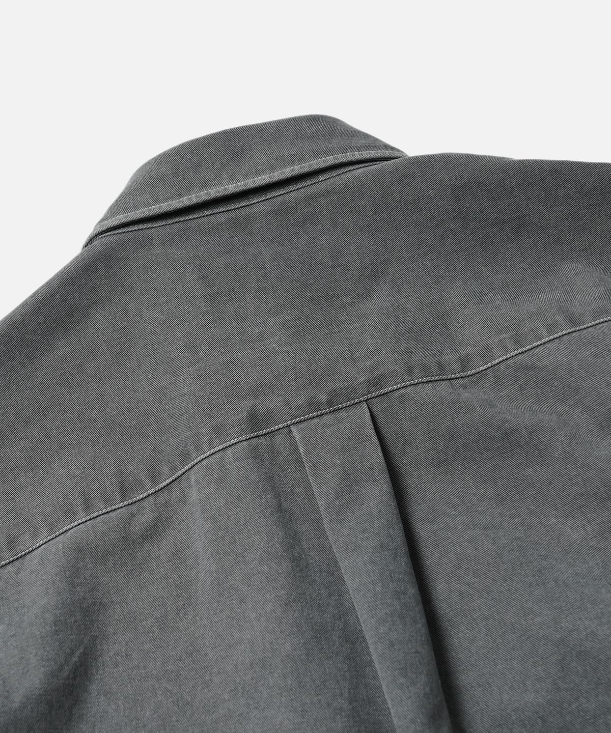 프리즘웍스(FRIZMWORKS) WASHED CARPENTER POCKET WORK SHIRT _ CHARCOAL