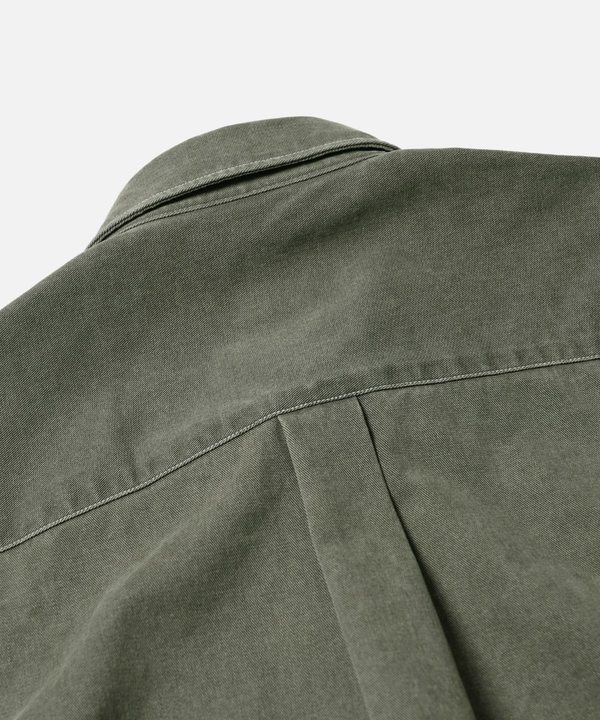프리즘웍스(FRIZMWORKS) WASHED CARPENTER POCKET WORK SHIRT _ OLIVE