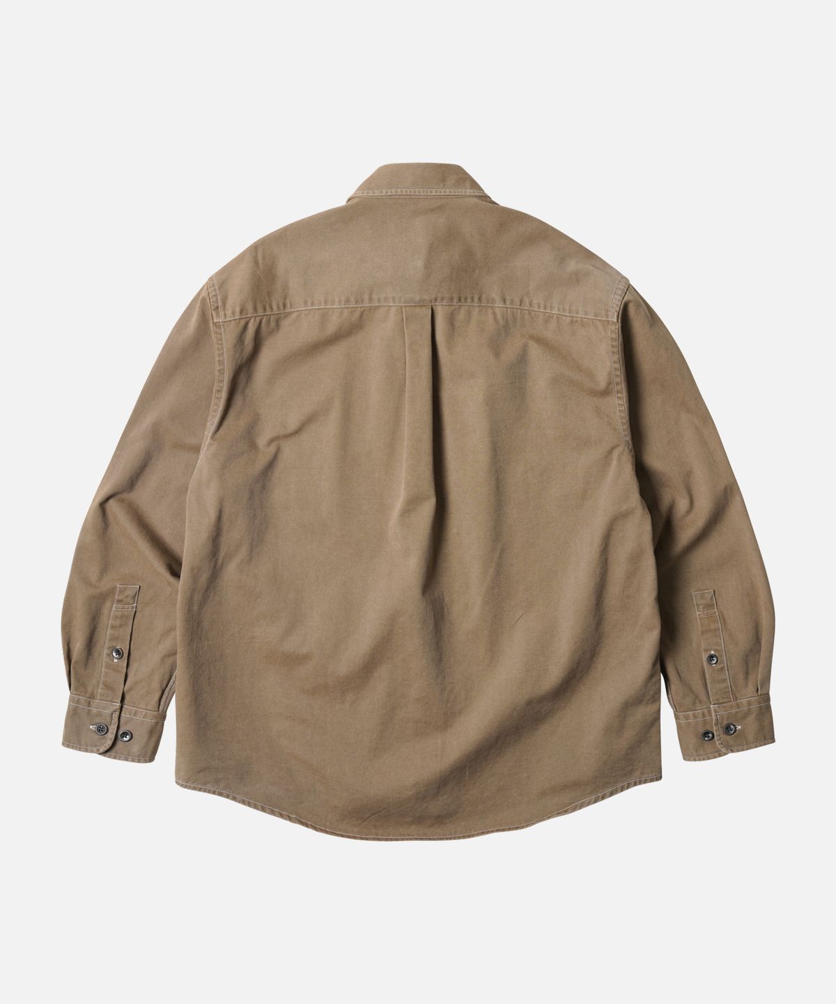 프리즘웍스(FRIZMWORKS) WASHED CARPENTER POCKET WORK SHIRT _ BEIGE