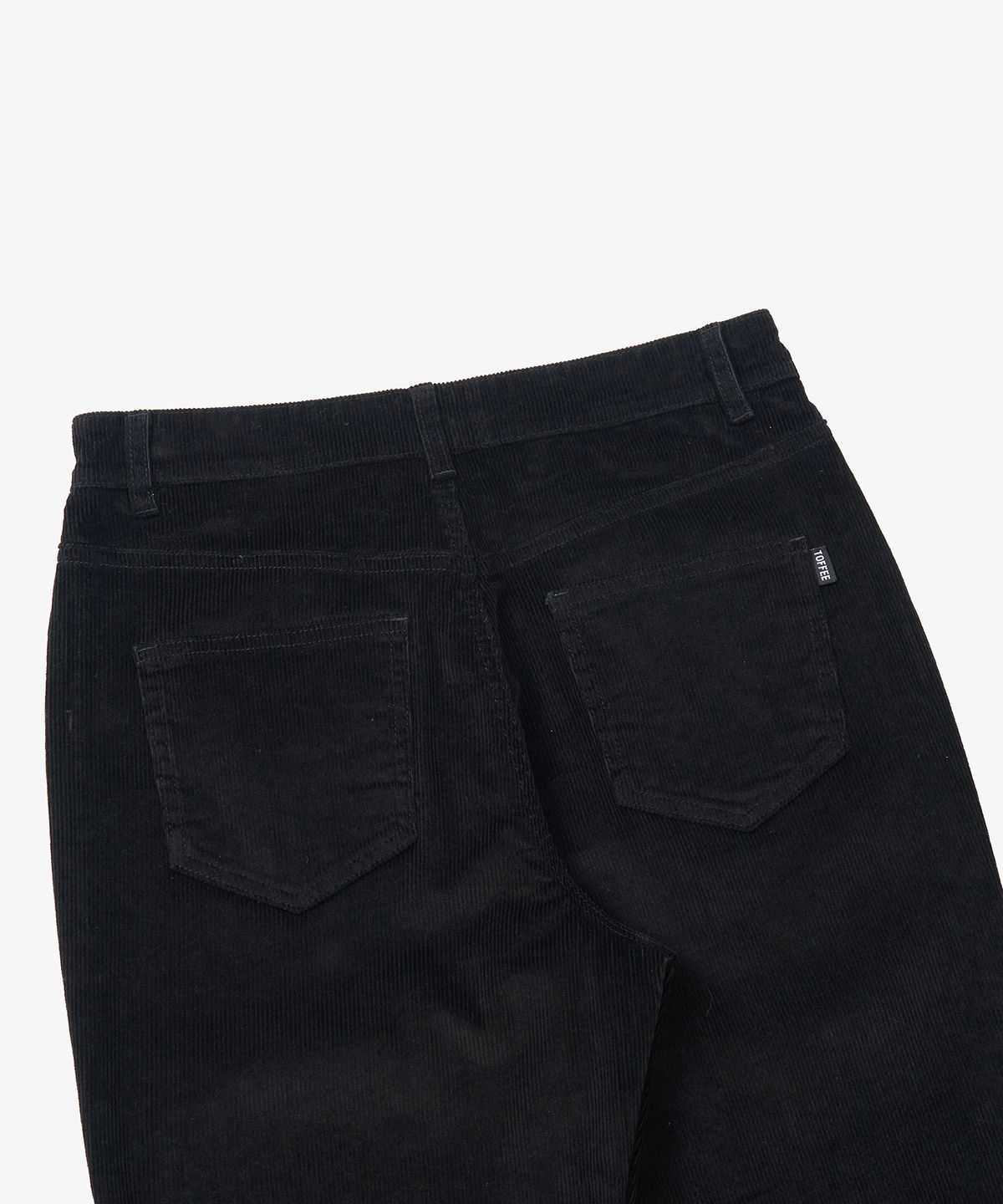 토피 우먼(TOFFEE WOMEN) W 윈터 루즈 부츠컷 코듀로이 팬츠 (BLACK)