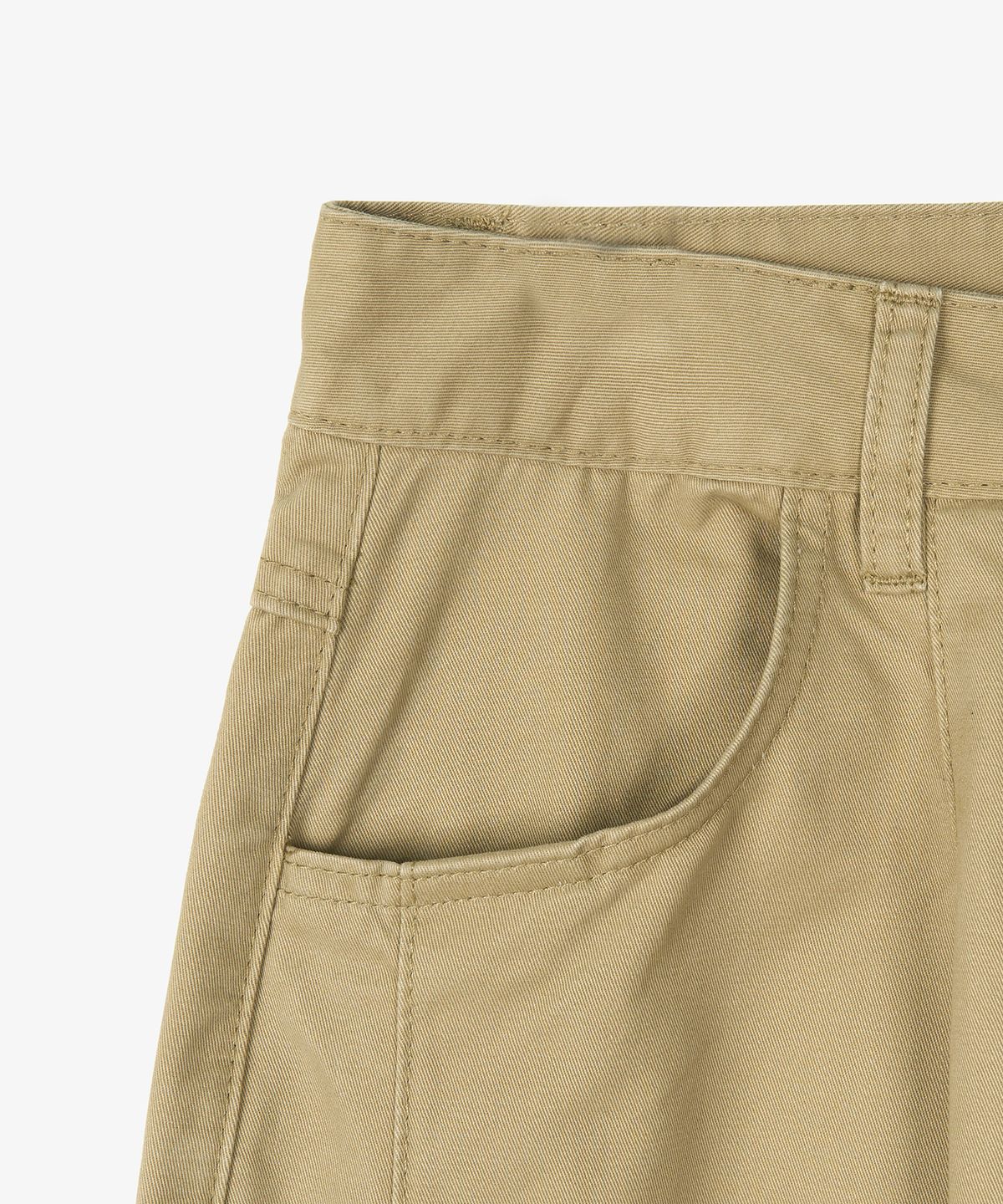 토피 우먼(TOFFEE WOMEN) W 코튼 턱 와이드 팬츠 (BEIGE)