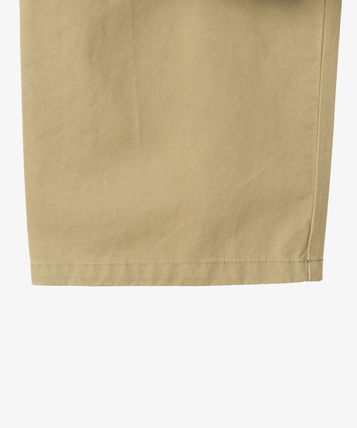 토피 우먼(TOFFEE WOMEN) W 코튼 턱 와이드 팬츠 (BEIGE)