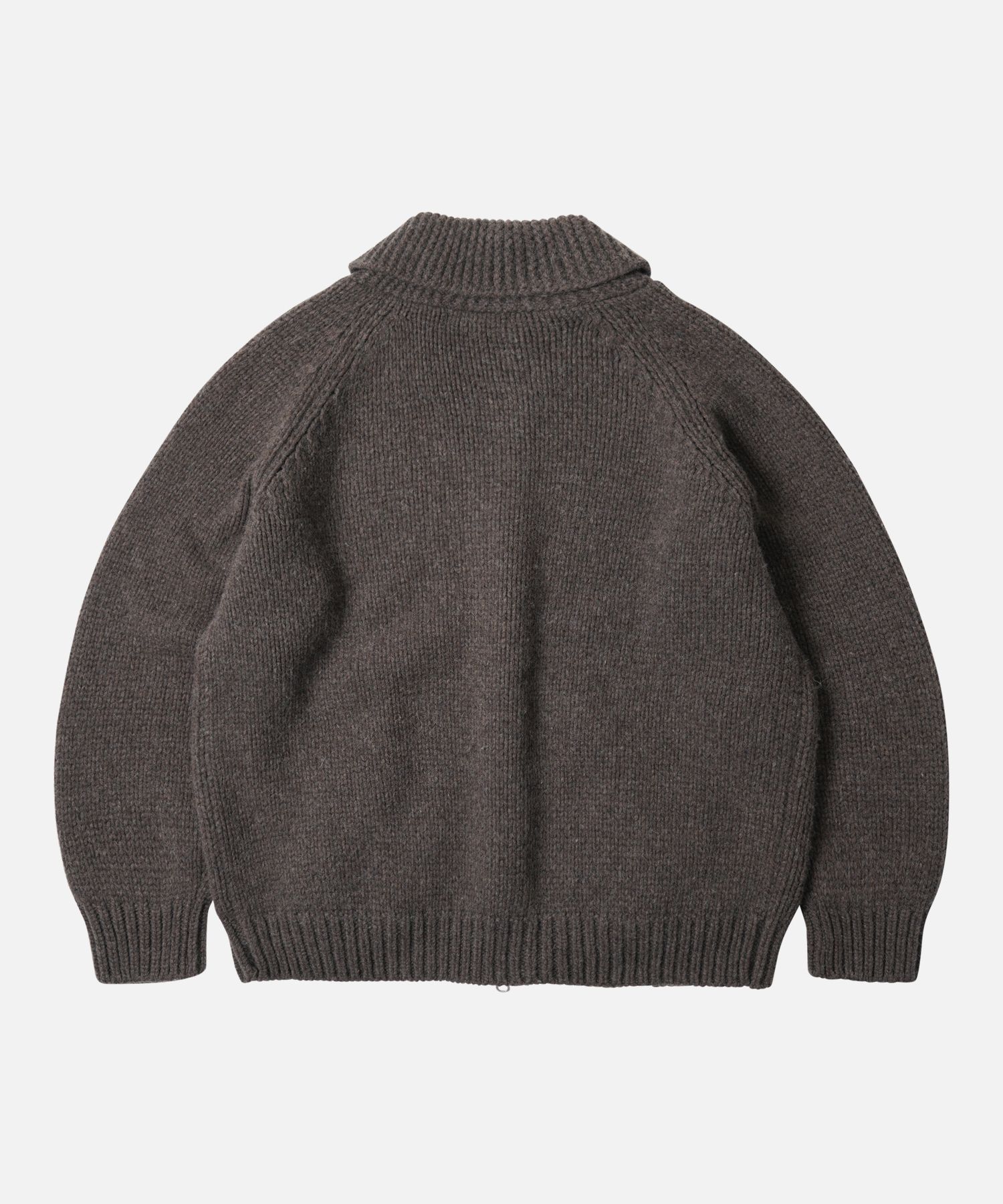 MUSINSA公式 | FRIZMWORKS HEAVY COWICHAN ZIP UP CARDIGAN _ SEPHIA