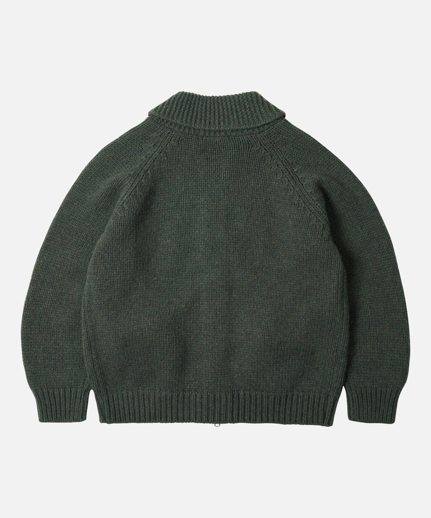 MUSINSA | FRIZMWORKS HEAVY COWICHAN ZIP UP CARDIGAN _ FOREST