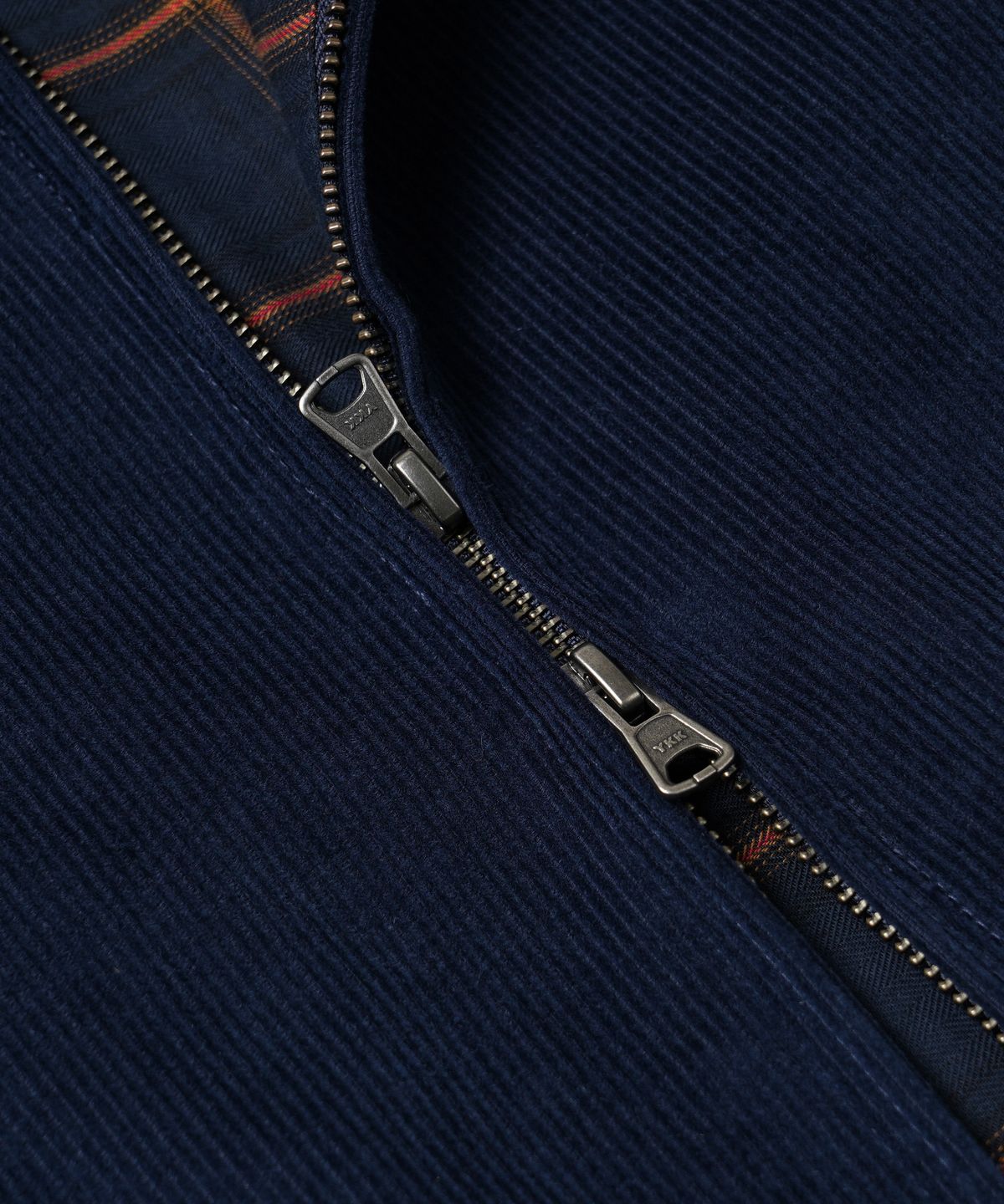 프리즘웍스(FRIZMWORKS) CORDUROY BUDDY HARRINGTON JACKET _ NAVY