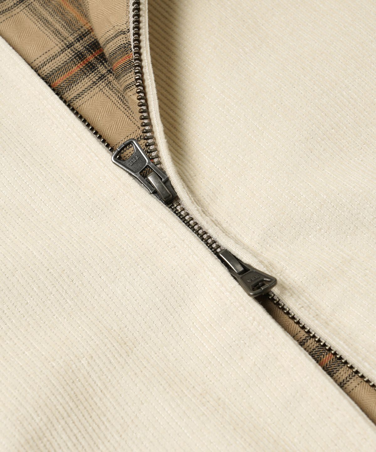 프리즘웍스(FRIZMWORKS) CORDUROY BUDDY HARRINGTON JACKET _ CREAM