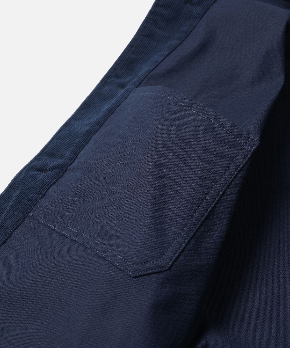 프리즘웍스(FRIZMWORKS) CORDUROY FRENCH WORK JACKET _ NAVY
