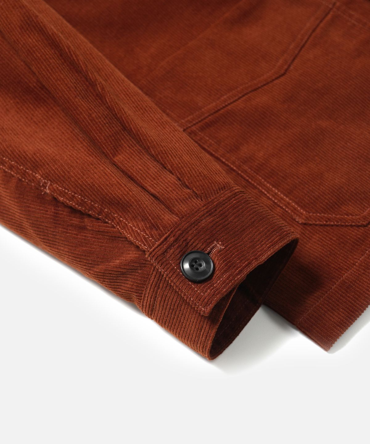 프리즘웍스(FRIZMWORKS) CORDUROY FRENCH WORK JACKET _ BRICK
