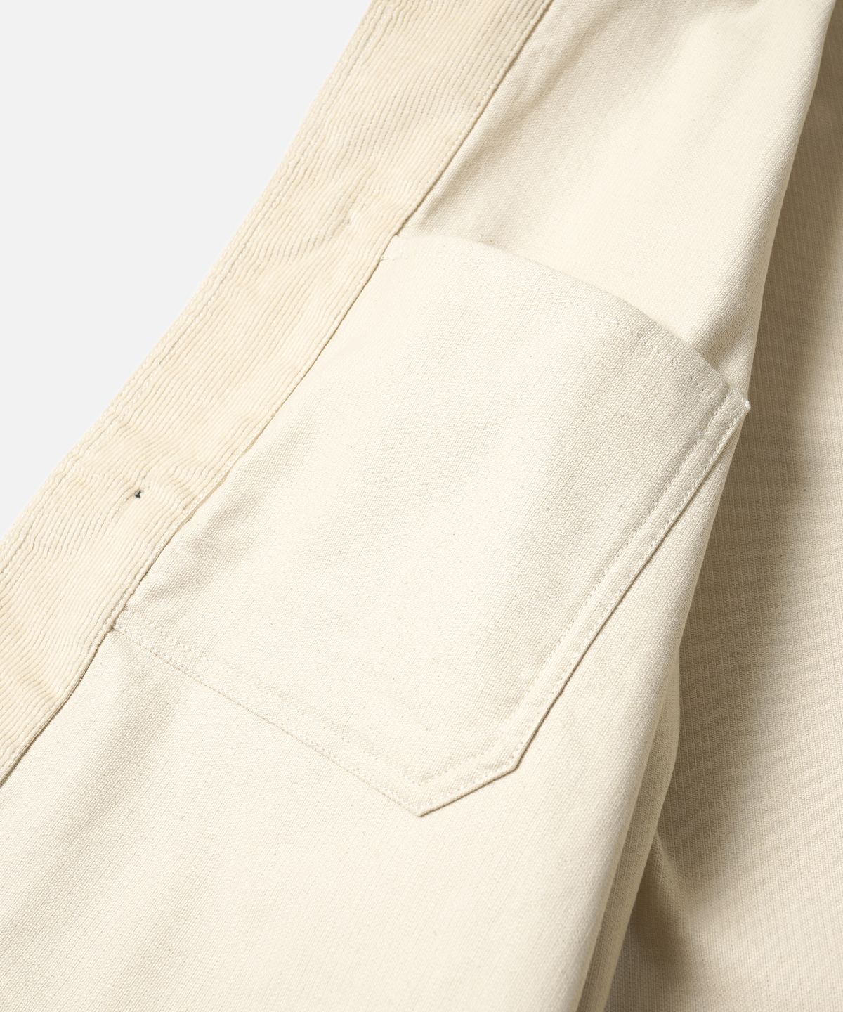 프리즘웍스(FRIZMWORKS) CORDUROY FRENCH WORK JACKET _ CREAM