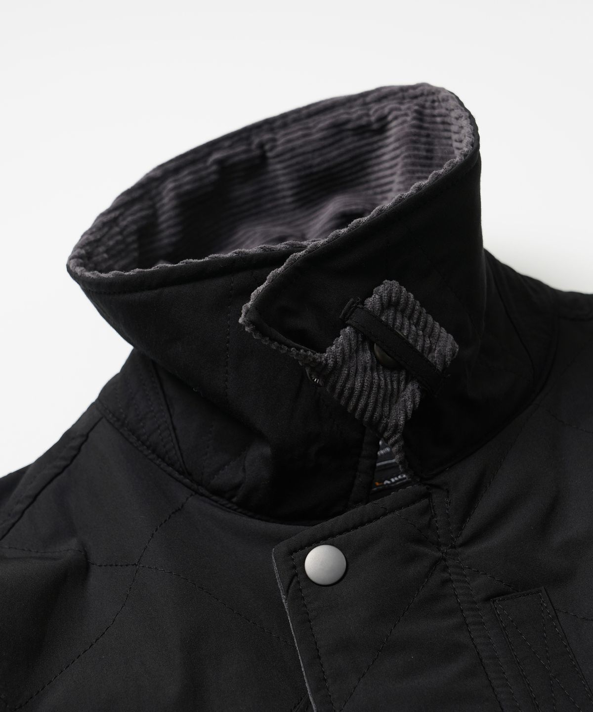 프리즘웍스(FRIZMWORKS) QUILTED HERITAGE HUNTING JACKET _ BLACK