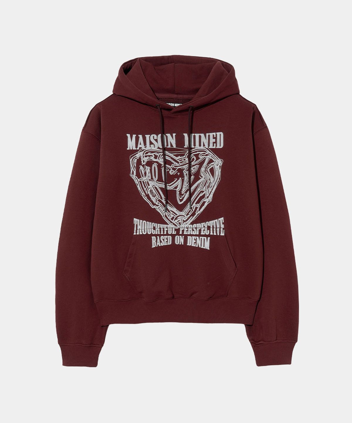 메종미네드(MAISON MINED) [8COLOR] DOODLE HEART HOODIE