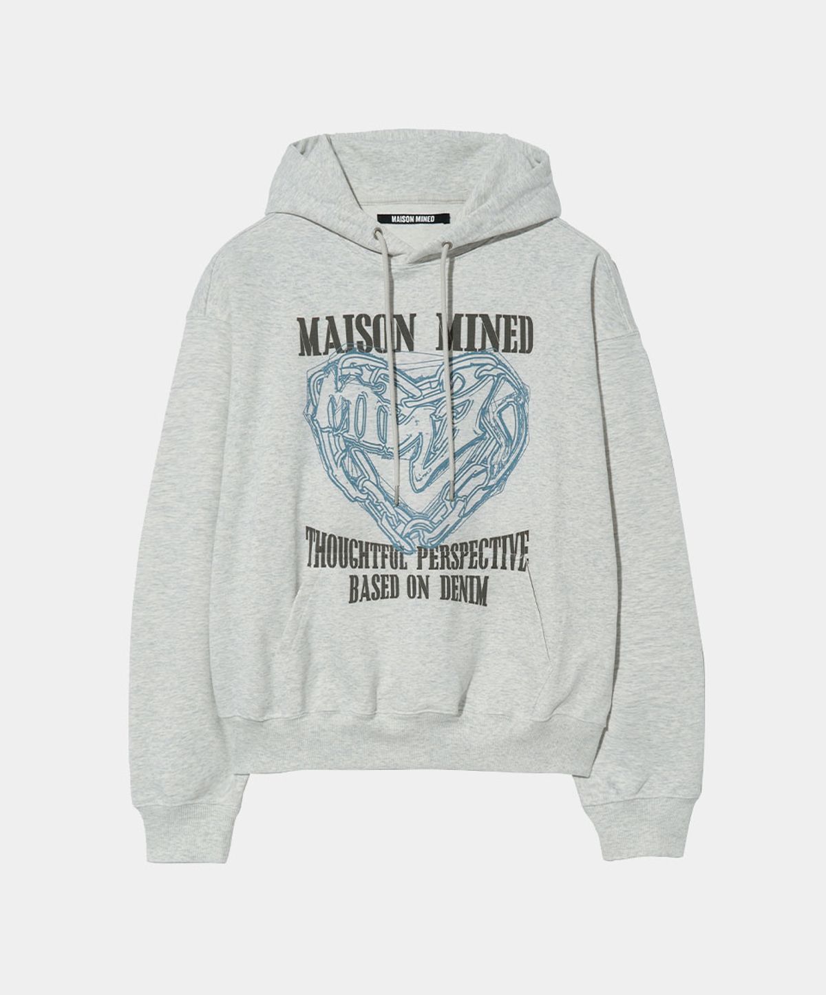 메종미네드(MAISON MINED) [8COLOR] DOODLE HEART HOODIE