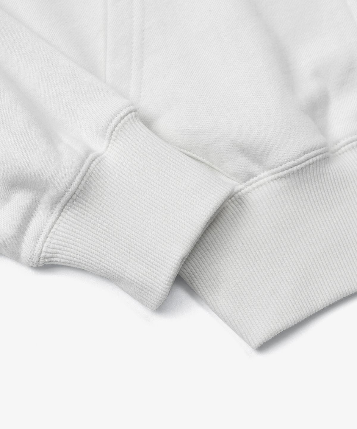 토피 우먼(TOFFEE WOMEN) W 2WAY 크롭 스웻 후드 집업 (OFF WHITE)