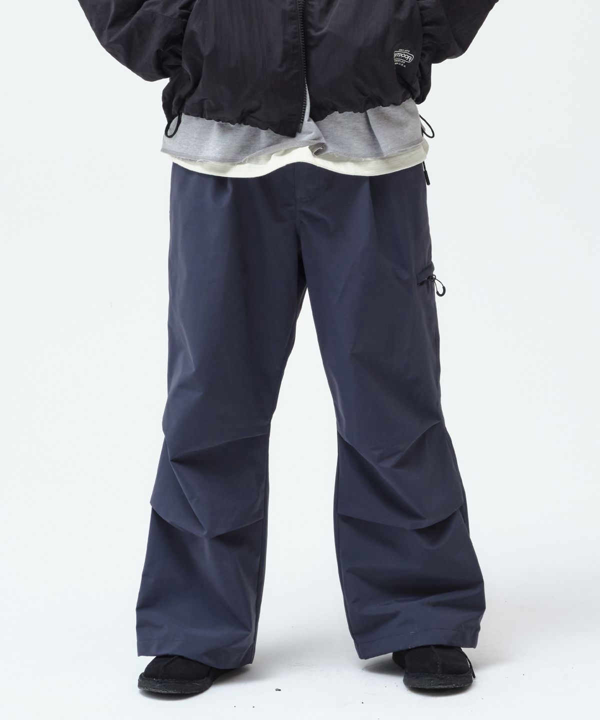 아웃도어 프로덕츠(OUTDOOR PRODUCTS) WIDE FIT SHELL PANTS (NAVY)