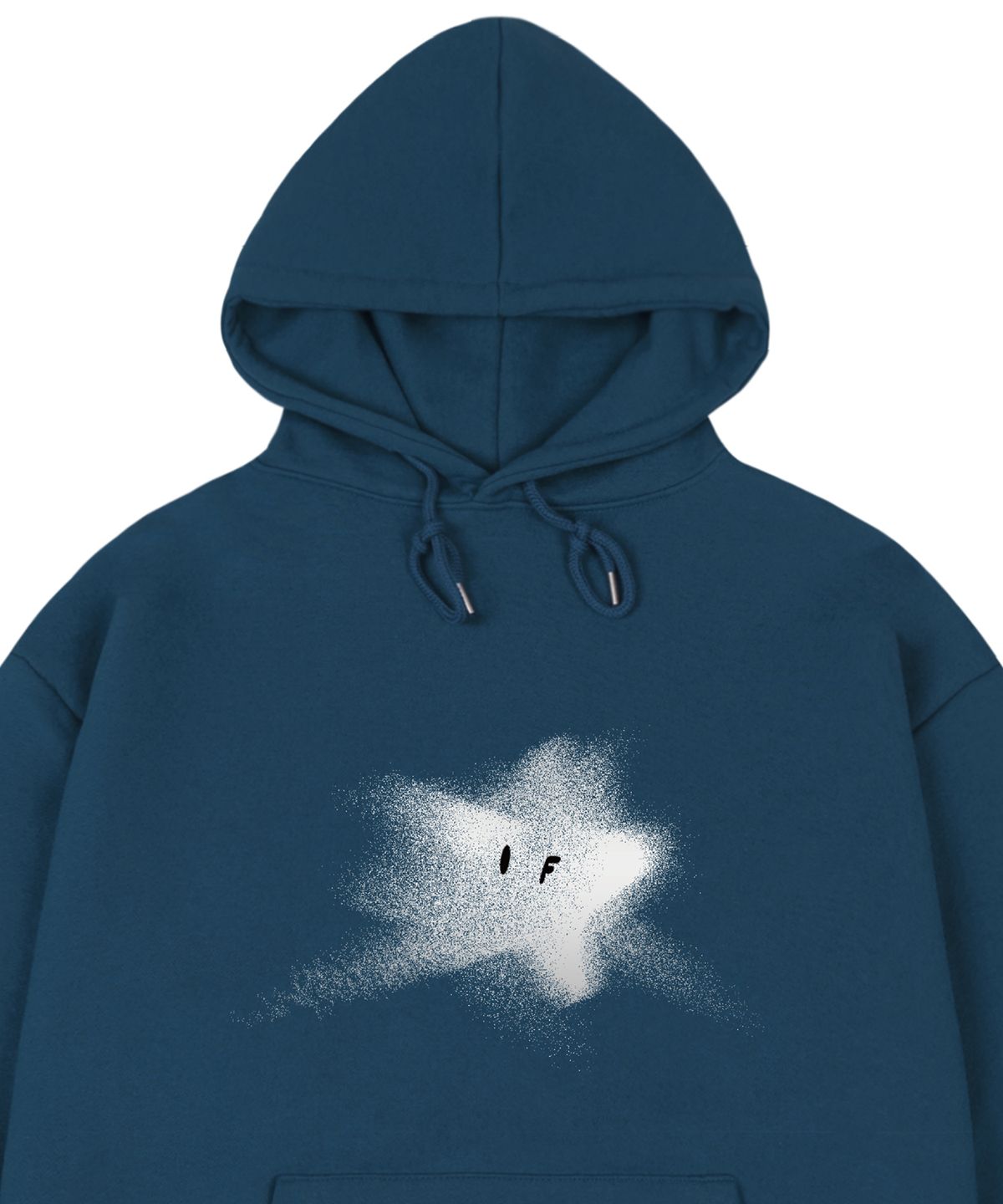 그레이버(GRAVER) [UNISEX]Blue star 후드티_블루그린