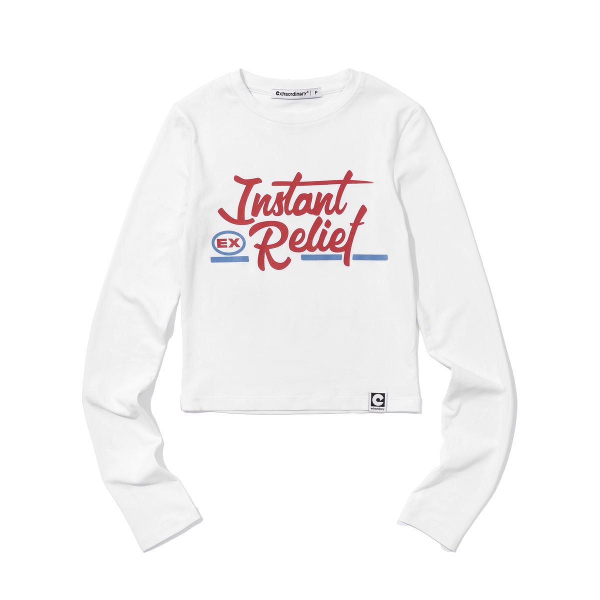 엑스트라오디너리(EXTRAORDINARY) INSTANT RELIEF W_LONG SLEEVE  OFF WHITE