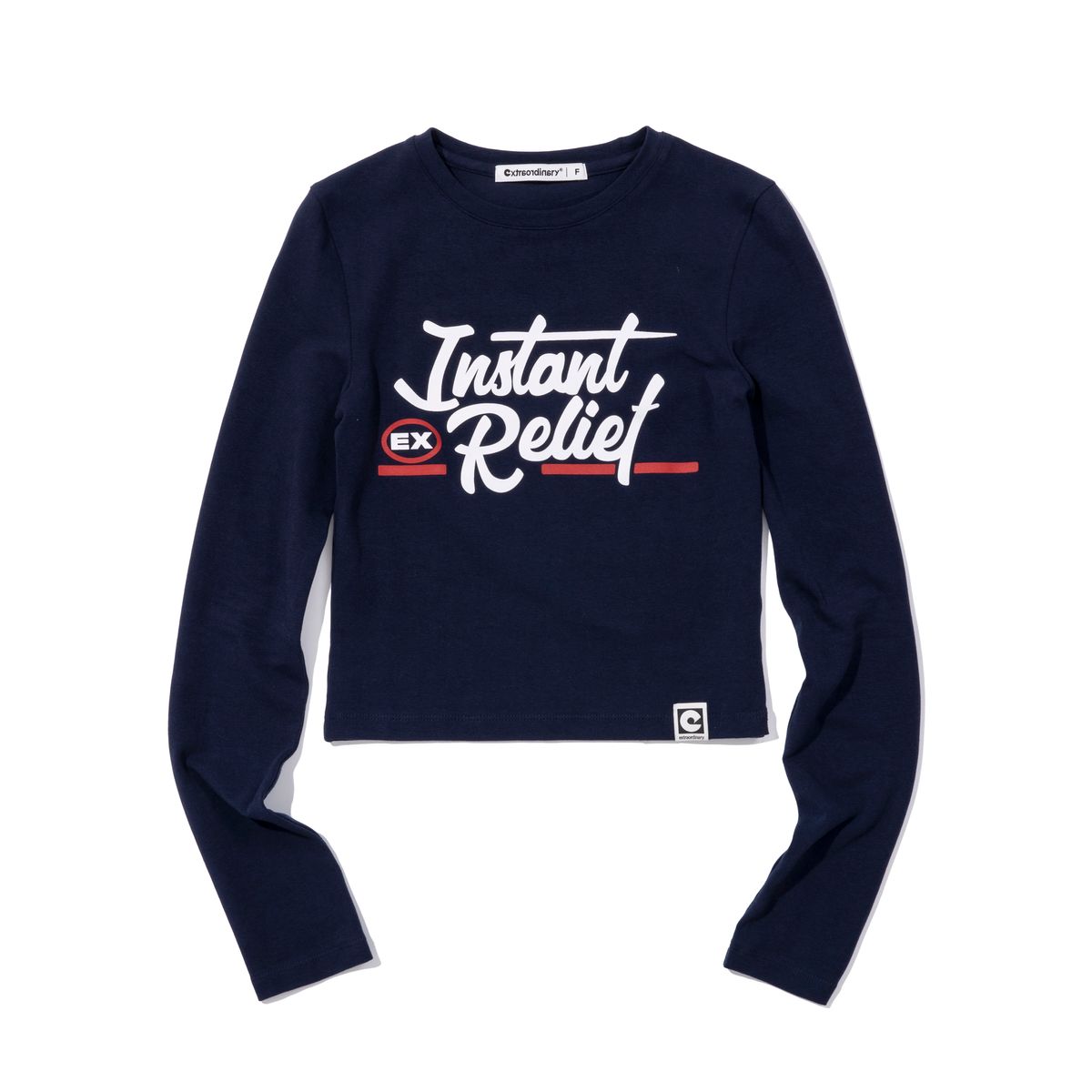 엑스트라오디너리(EXTRAORDINARY) INSTANT RELIEF W_LONG SLEEVE  NAVY