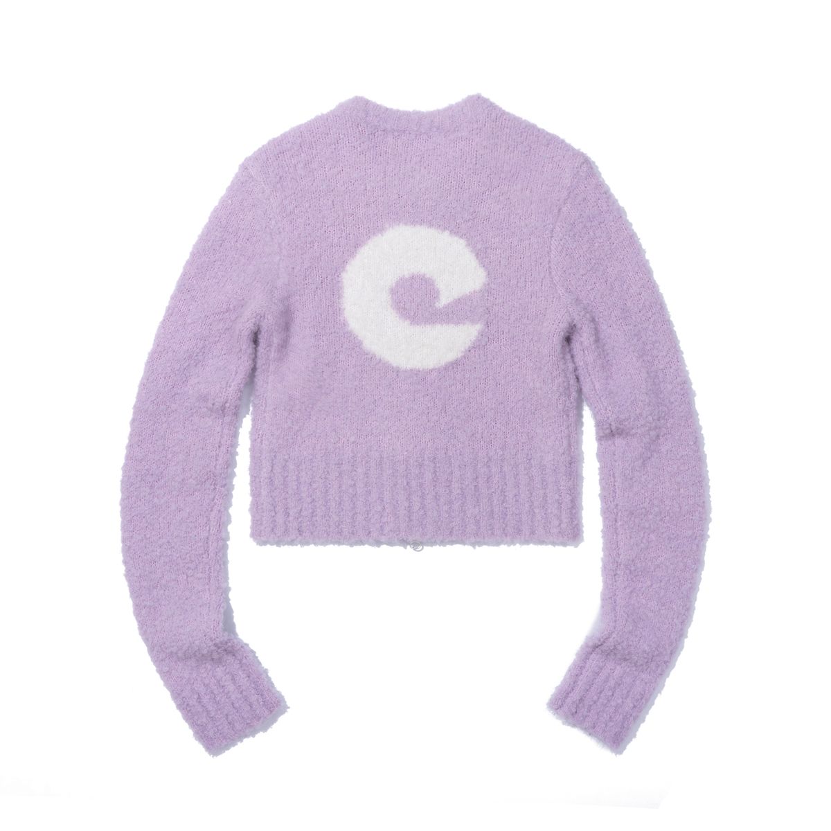 엑스트라오디너리(EXTRAORDINARY) BOUCLE CARDIGAN  PURPLE