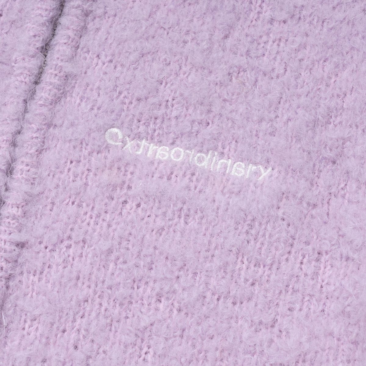 엑스트라오디너리(EXTRAORDINARY) BOUCLE CARDIGAN  PURPLE