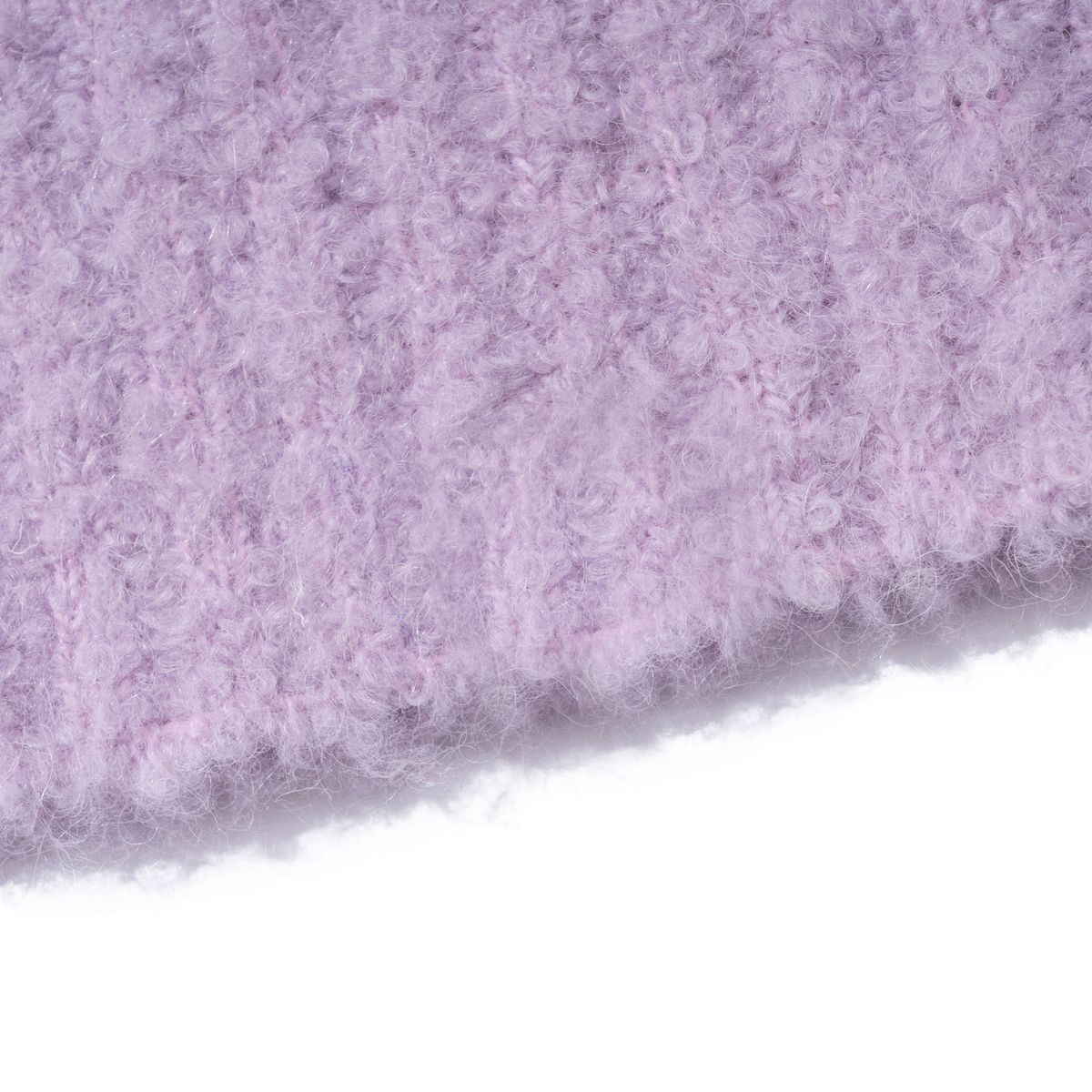 엑스트라오디너리(EXTRAORDINARY) BOUCLE CARDIGAN  PURPLE