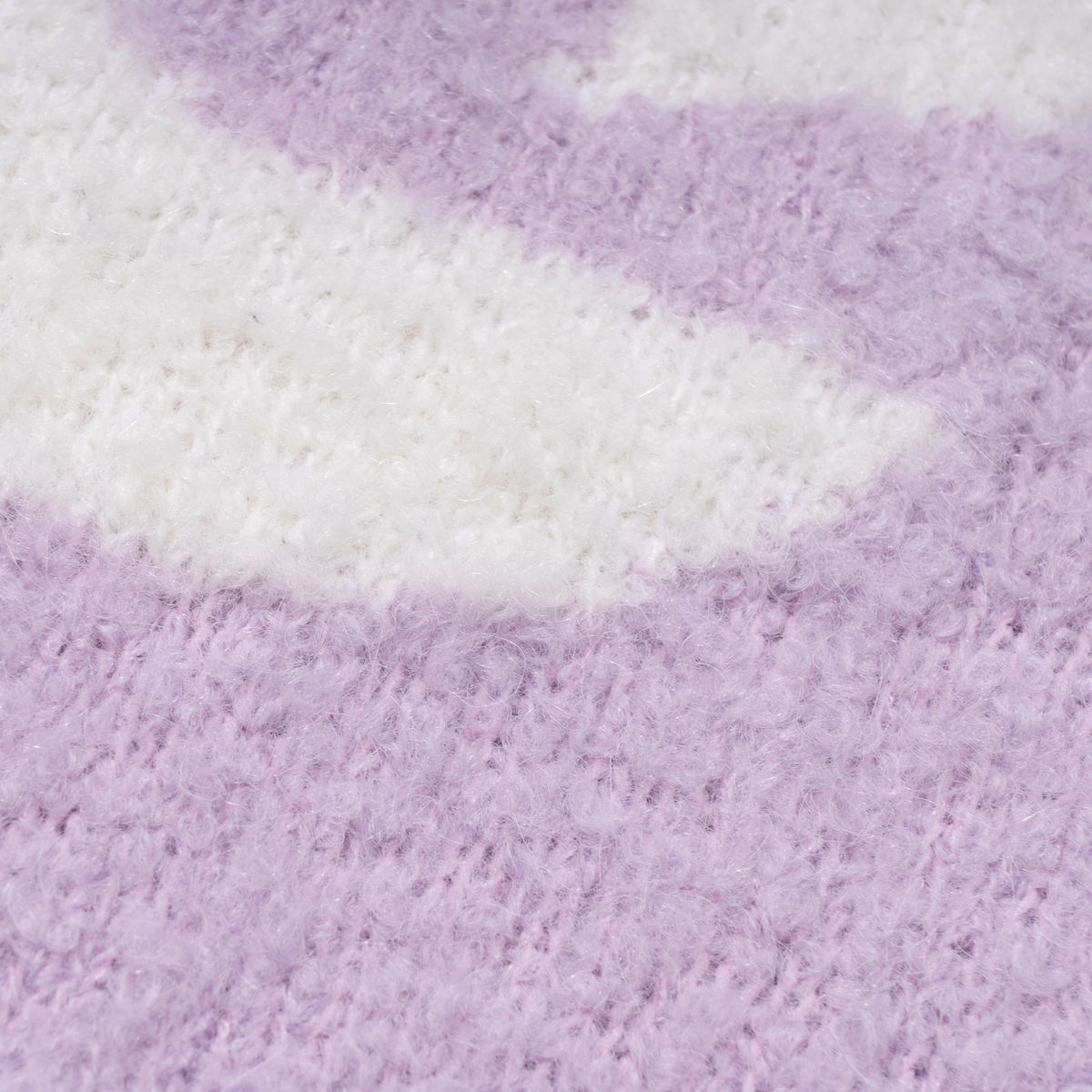 엑스트라오디너리(EXTRAORDINARY) BOUCLE CARDIGAN  PURPLE