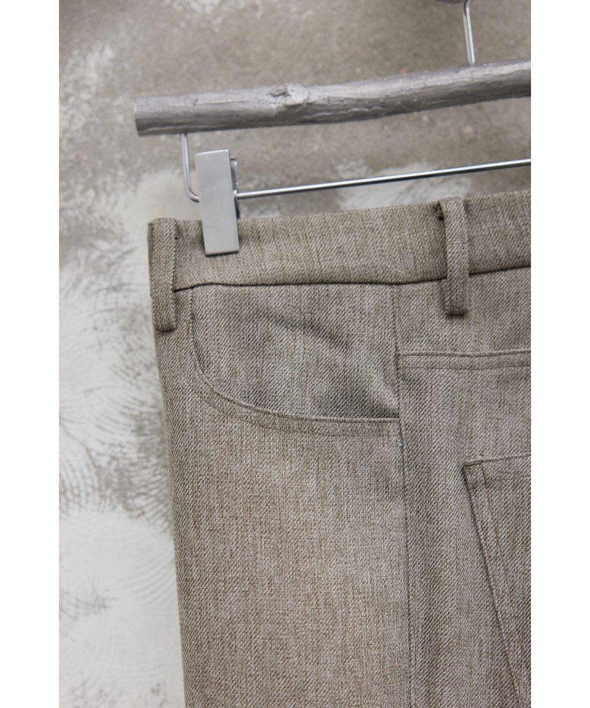 유스(YOUTH) Bootcut Pants - Brown