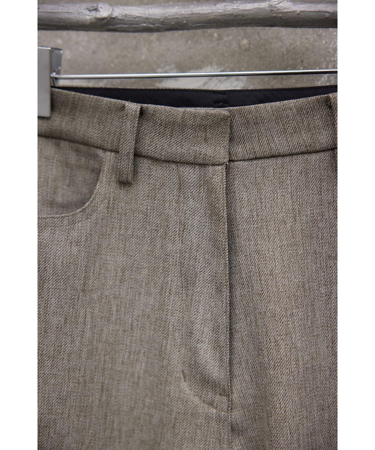 유스(YOUTH) Bootcut Pants - Brown