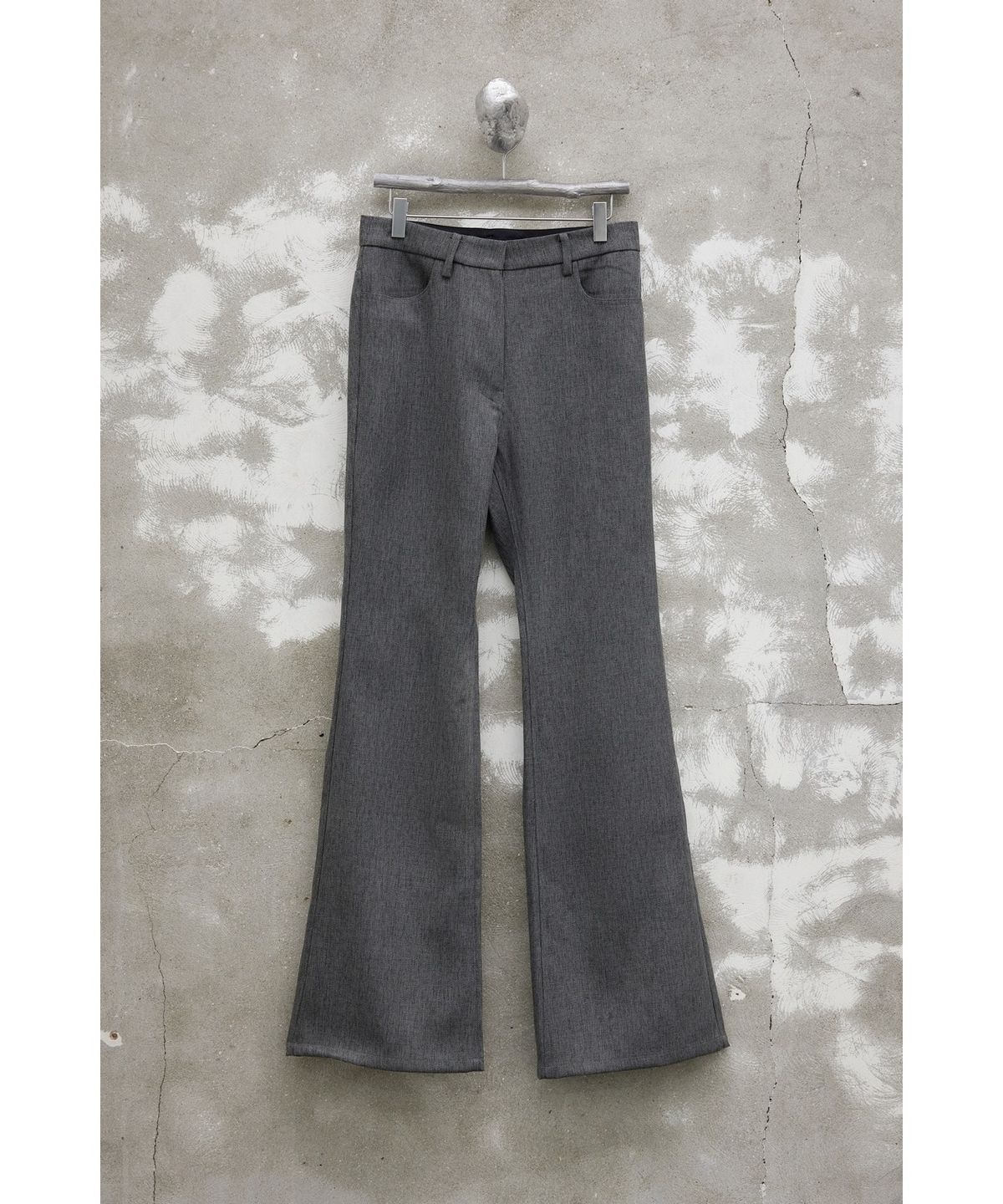 유스(YOUTH) Bootcut Pants - Khaki