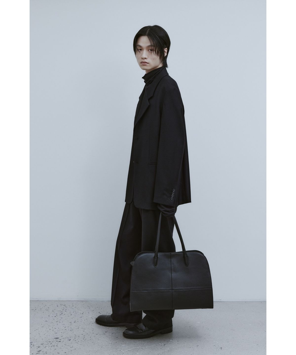 유스(YOUTH) Notched Collar Jacket - Black