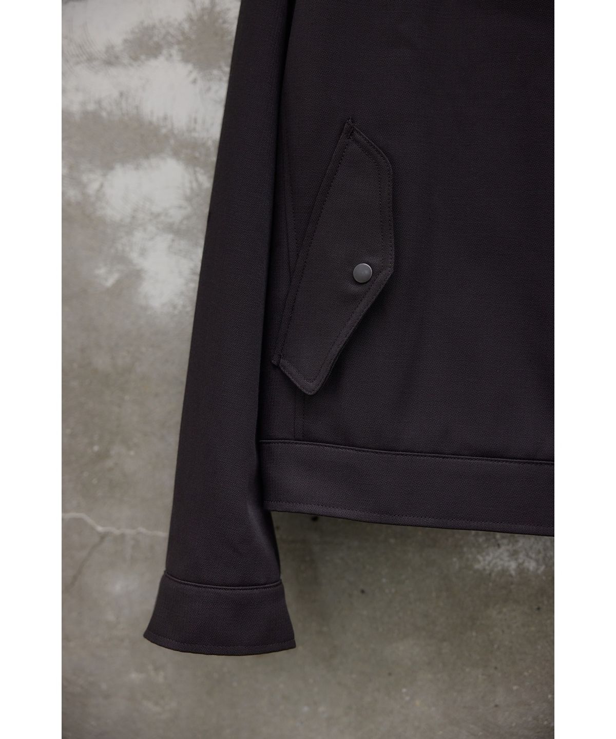 유스(YOUTH) Faux Shearing Collar Blouson - Purple Brown