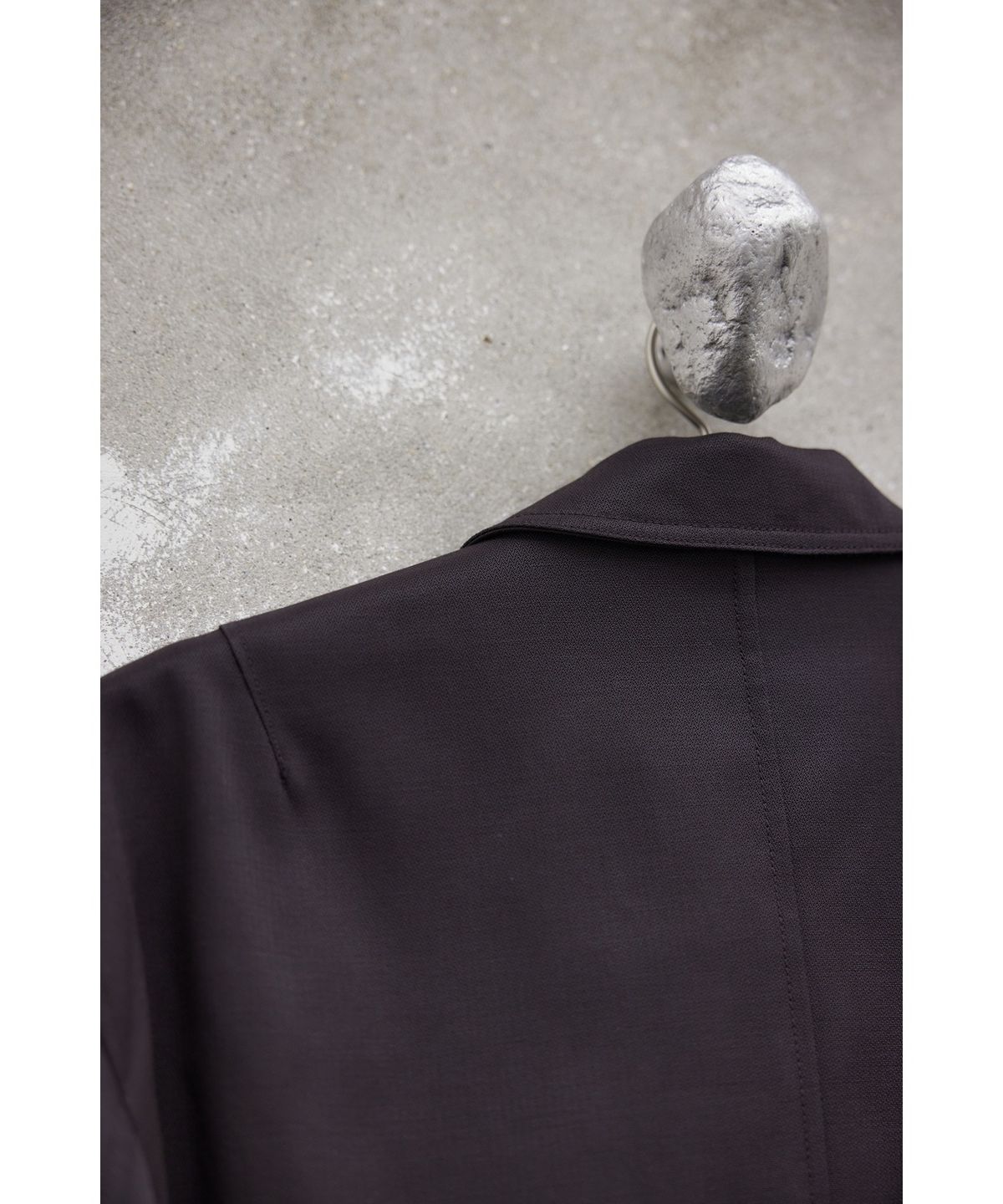 유스(YOUTH) Faux Shearing Collar Blouson - Purple Brown