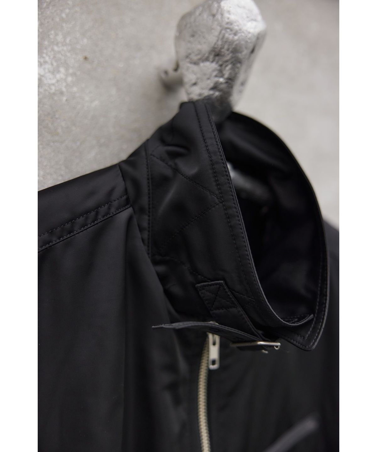 유스(YOUTH) Faux Shearing Collar Blouson - Black