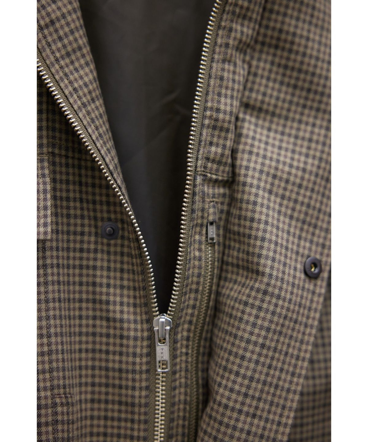 유스(YOUTH) Oversized Field Jacket - Brown check