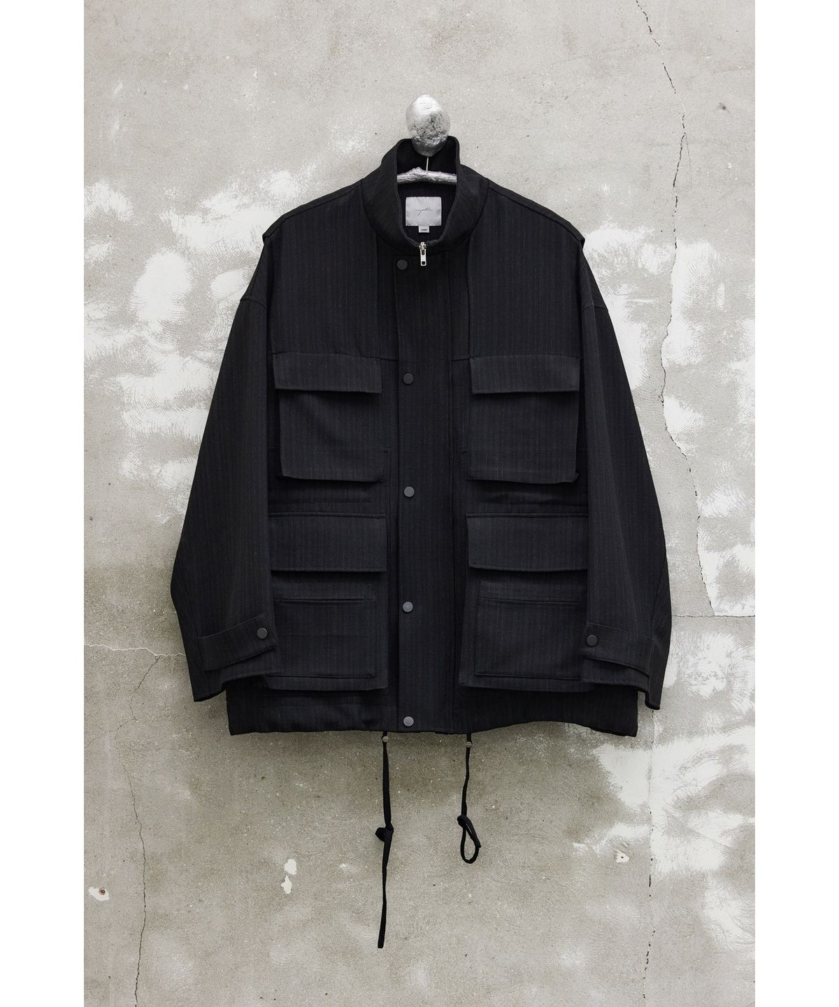 유스(YOUTH) Oversized Field Jacket - Black