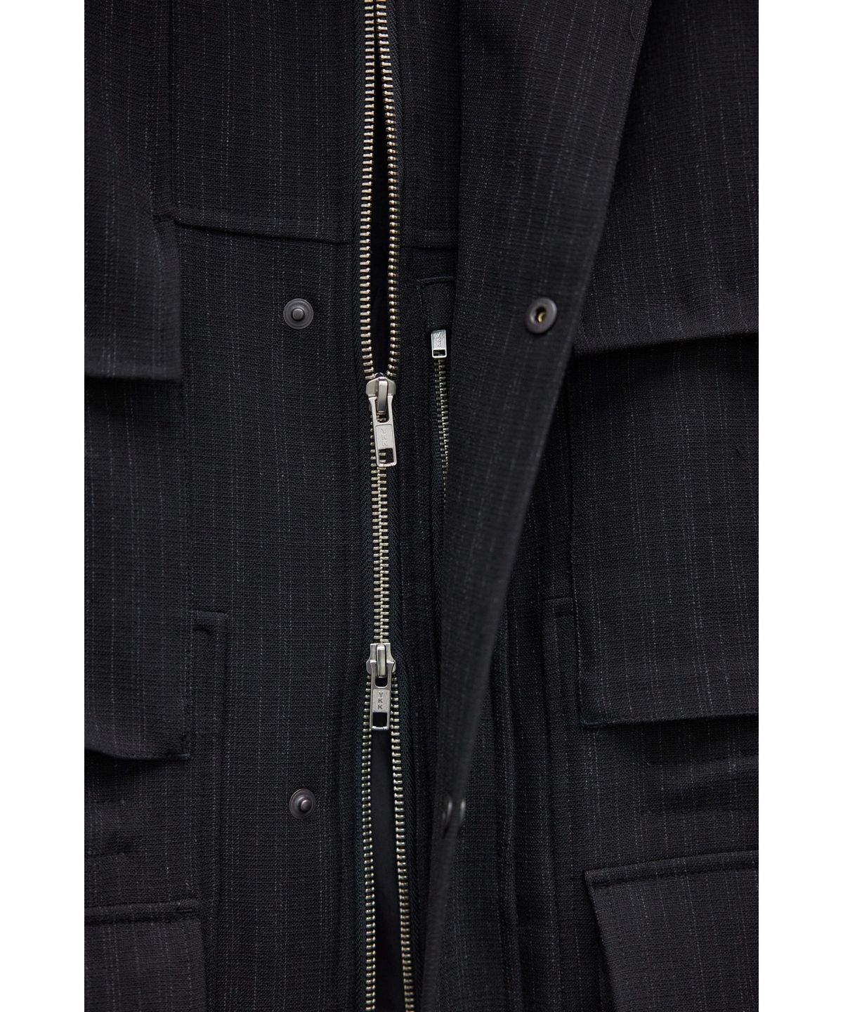 유스(YOUTH) Oversized Field Jacket - Black