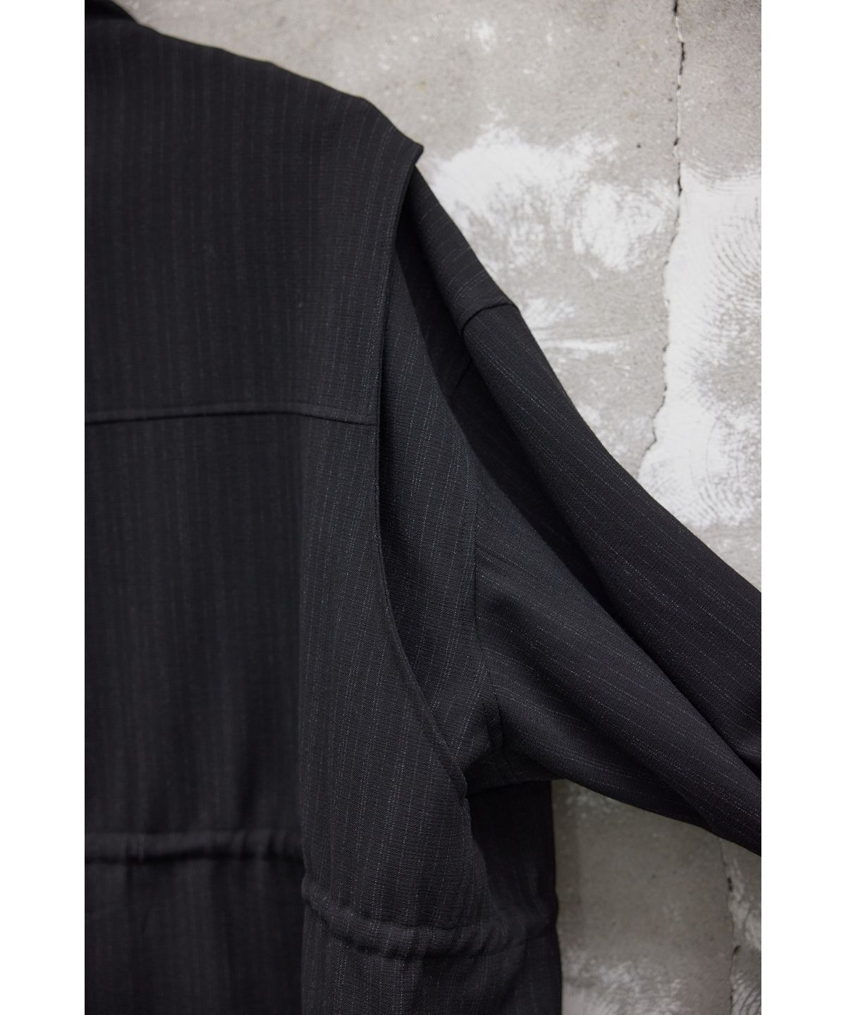 유스(YOUTH) Oversized Field Jacket - Black