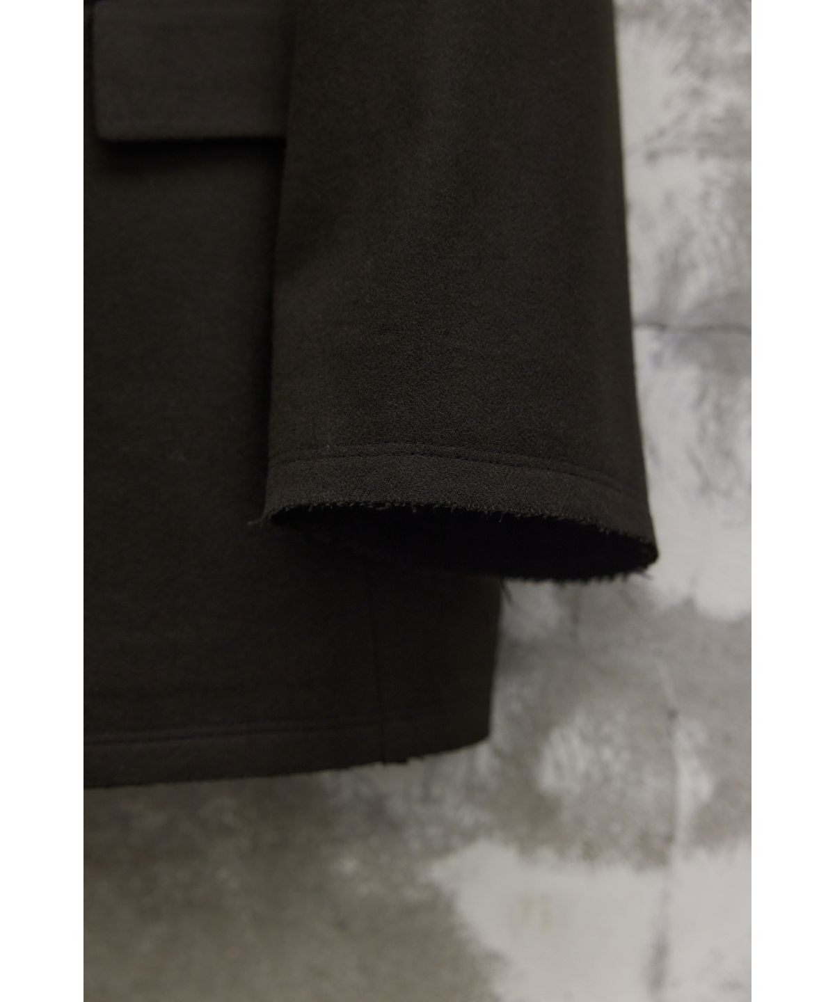 유스(YOUTH) Oversized Double Breasted Jacket - Dark Brown