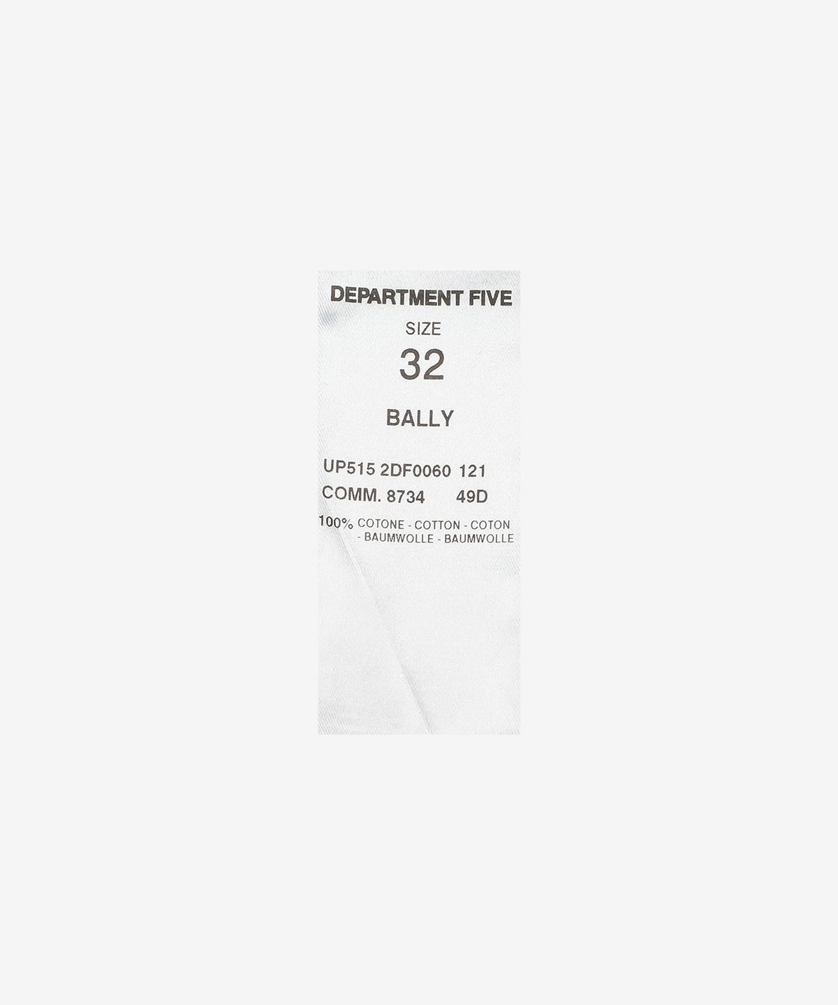 디파트먼트 파이브(DEPARTMENT FIVE) 발리 데님 팬츠 - 블루 / UP5152DF0060812