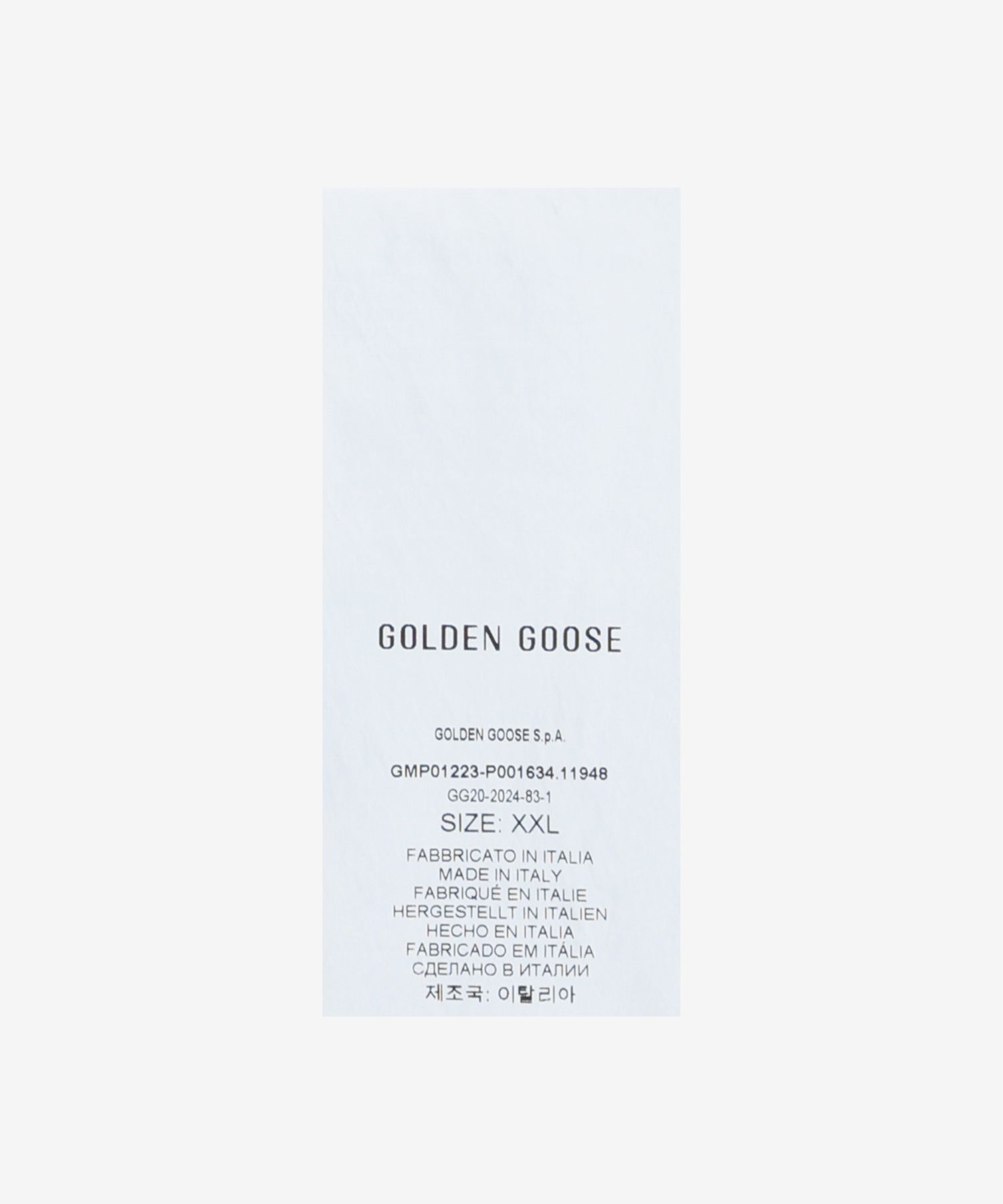 ★Golden ★ Embroidery Patch Man to Man White GMP01223P MUSINSA | GOLDEN GOOSE Embroidered Patch Man to Man - White