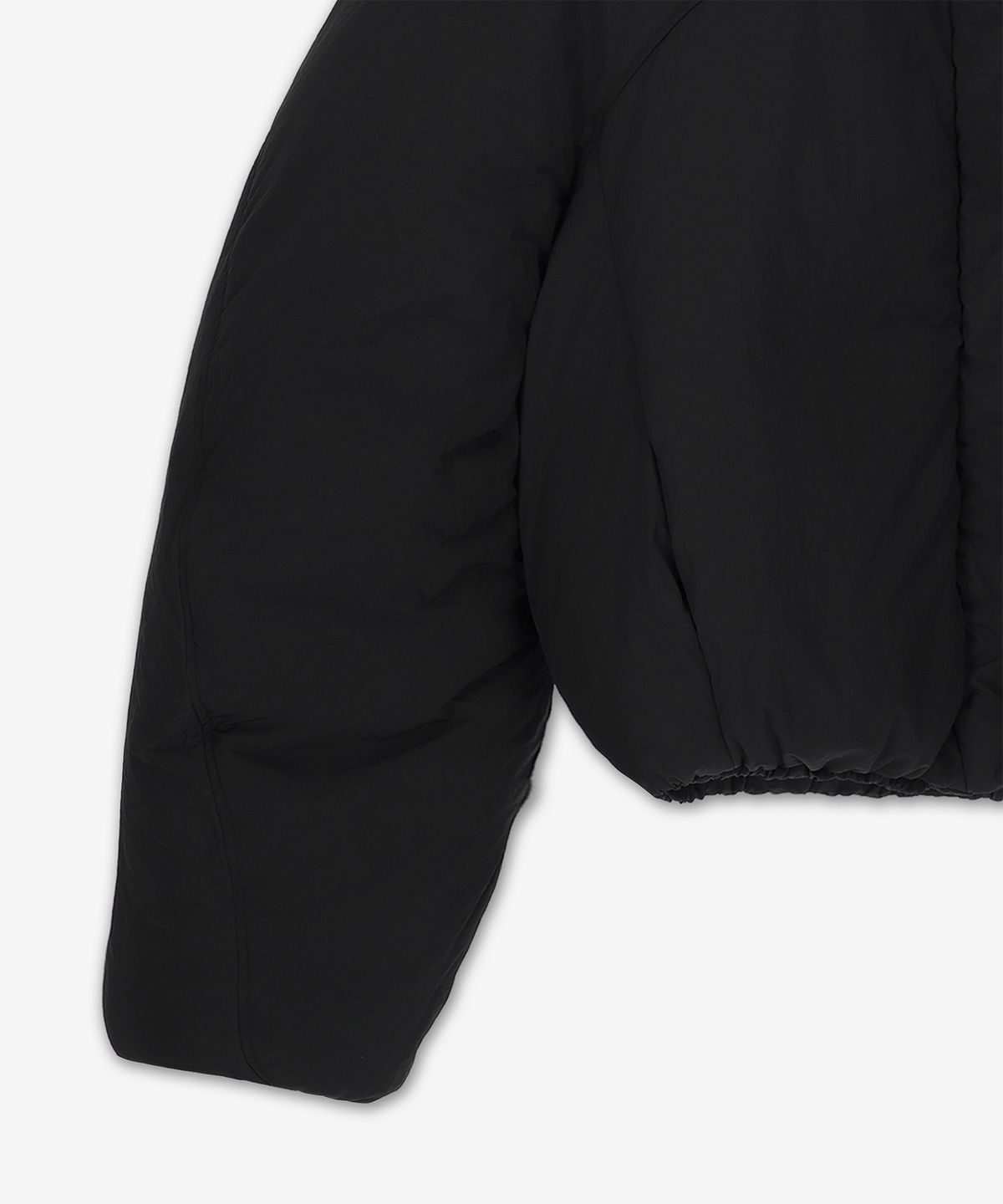 자크뮈스(JACQUEMUS) 라 두두느 카라코 크롭 패딩 - 블랙 / 241CO0491320990