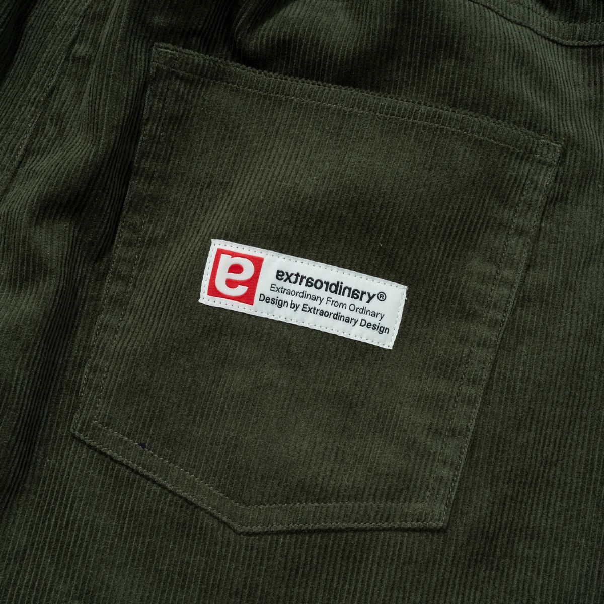 엑스트라오디너리(EXTRAORDINARY) CORDUROY PANTS  KHAKI