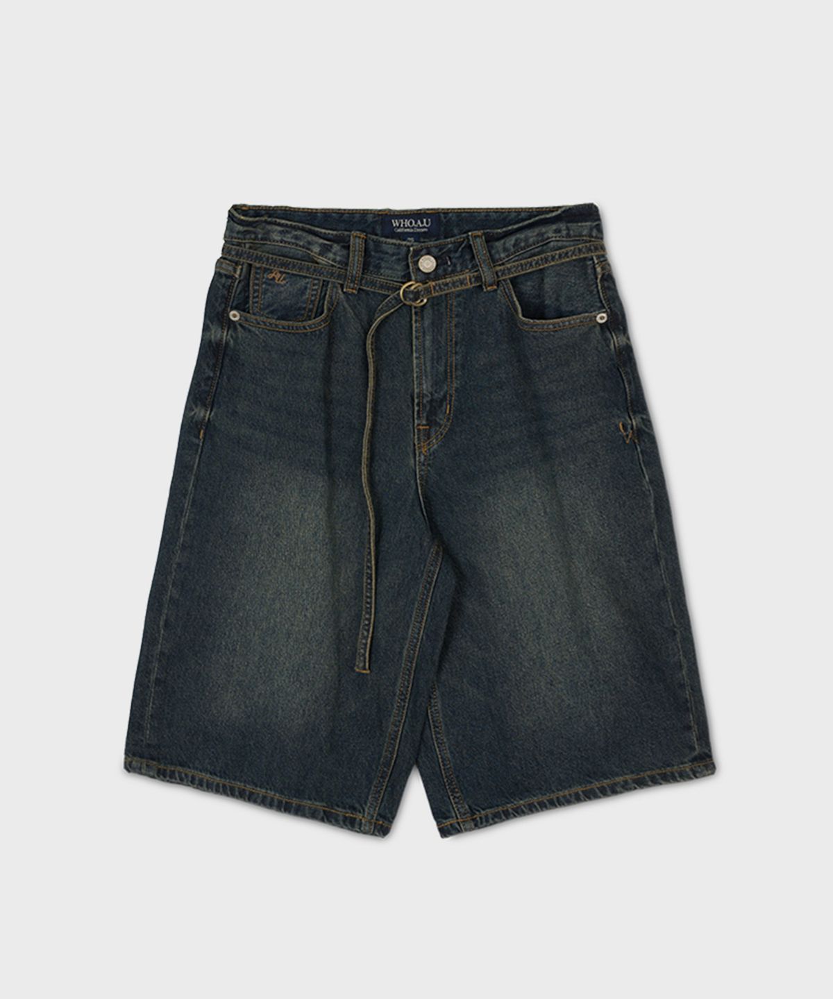 후아유(WHO.A.U) Bermuda Denim Pants (F) / WHTJG2442F