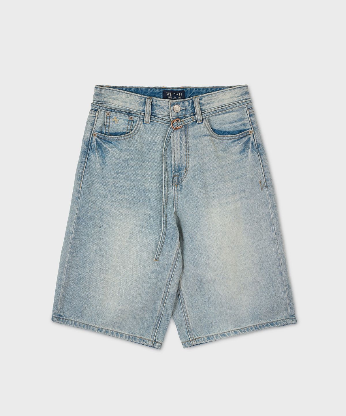 후아유(WHO.A.U) Bermuda Denim Pants (F) / WHTJG2442F