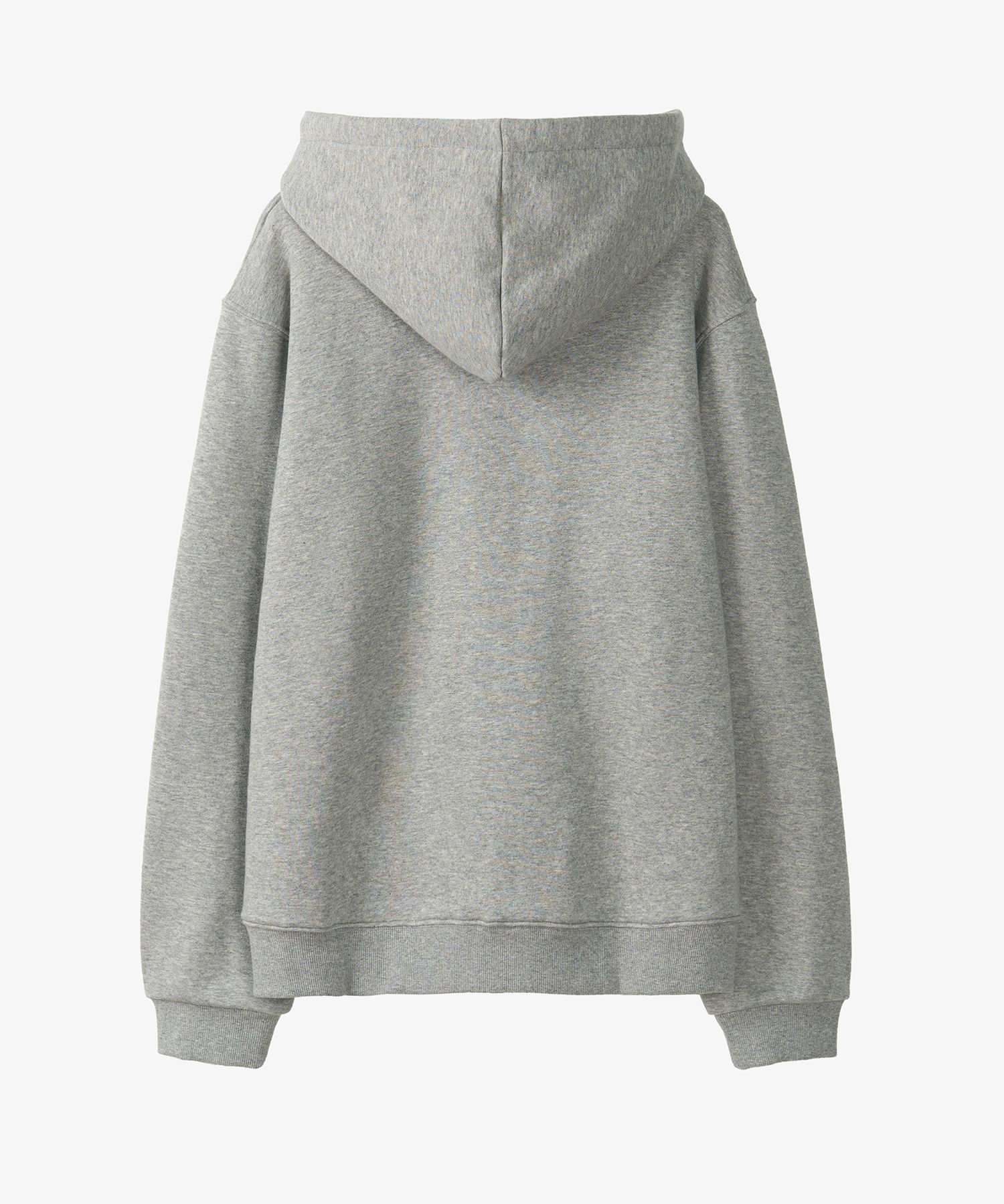 MUSINSA | TOFFEE 2WAY REGULAR FIT SWEAT HOODIE (MELANGE GREY)