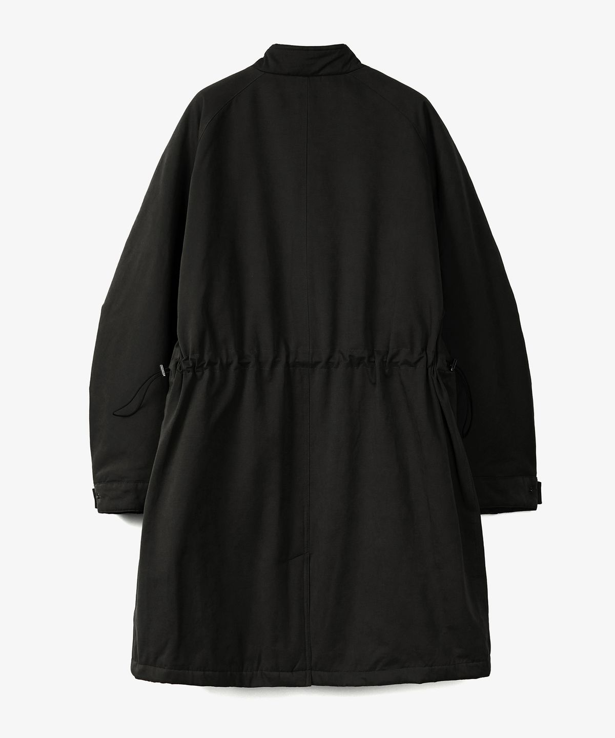 토피(TOFFEE) 오버핏 클래식 롱 파카 (BLACK)
