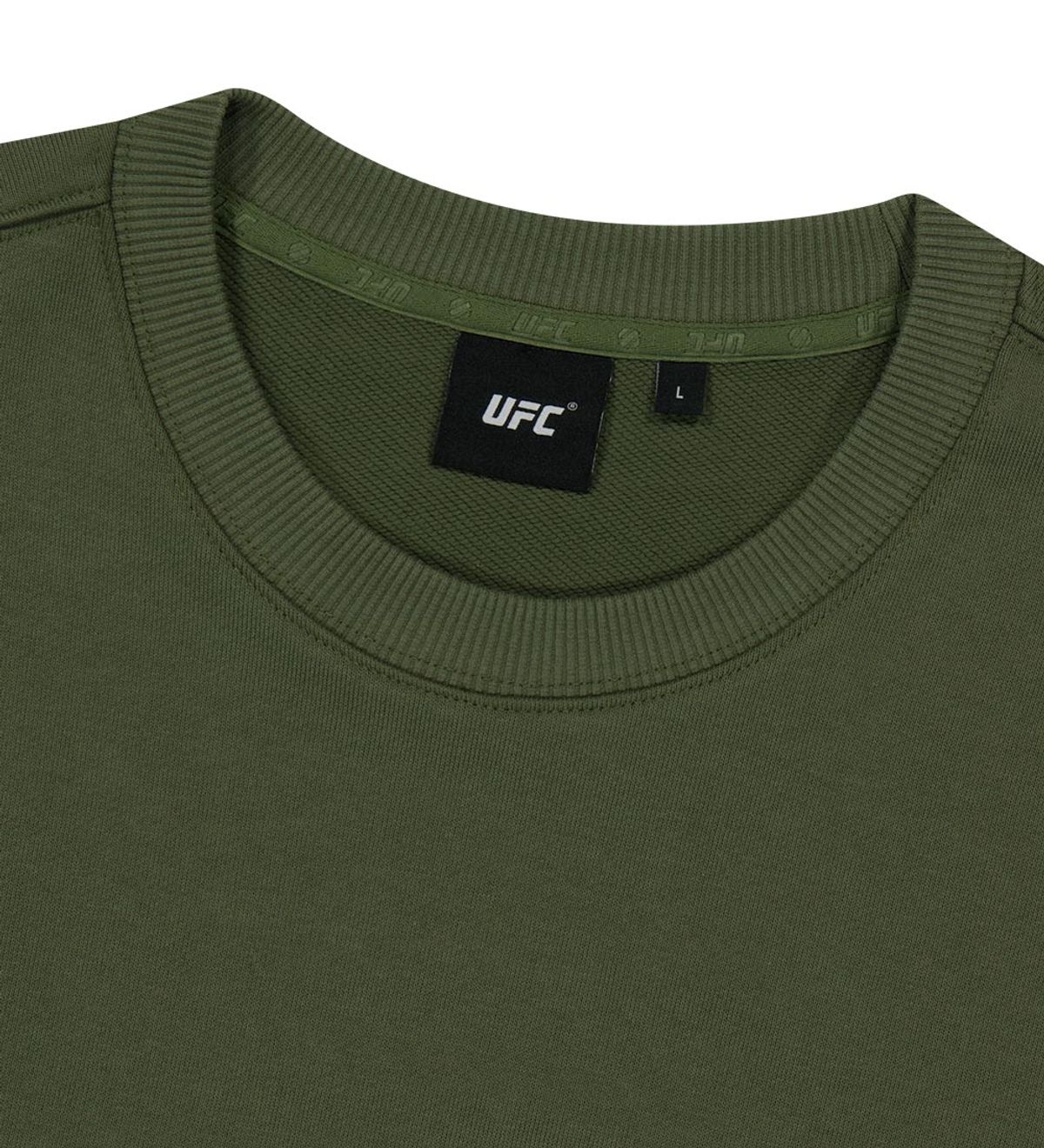 유에프씨 스포츠(UFC SPORT) UFC 하이 킥 릴렉스핏 맨투맨 카키 U2SWV3102KH