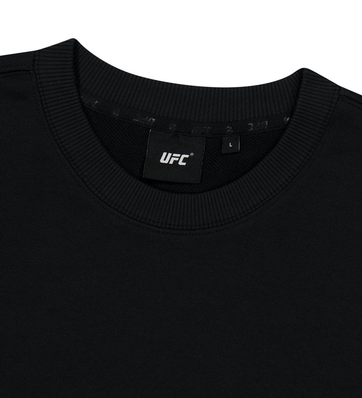 유에프씨 스포츠(UFC SPORT) UFC 하이 킥 릴렉스핏 맨투맨 블랙 U2SWV3102BK