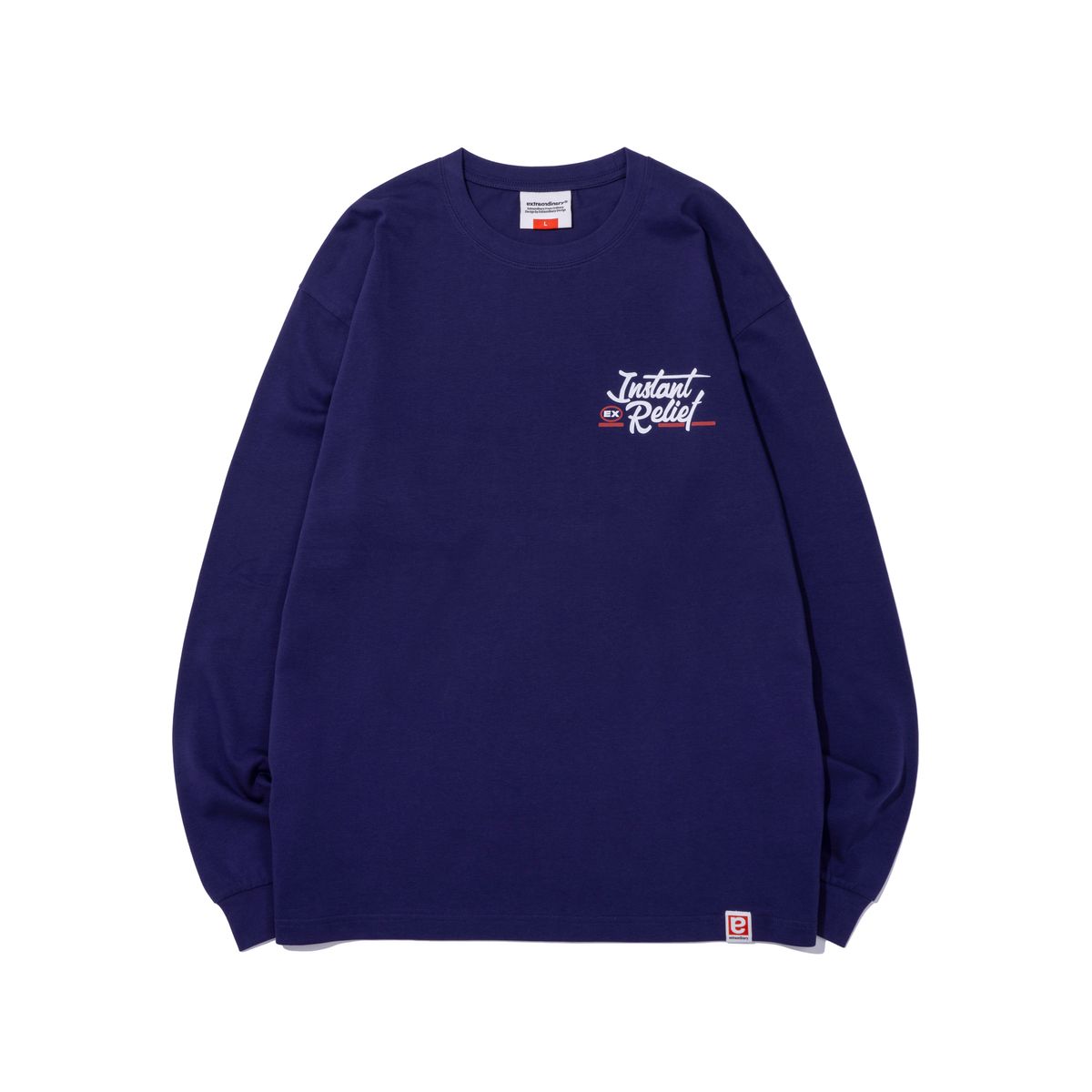 엑스트라오디너리(EXTRAORDINARY) INSTANT RELIEF LONG SLEEVE  NAVY